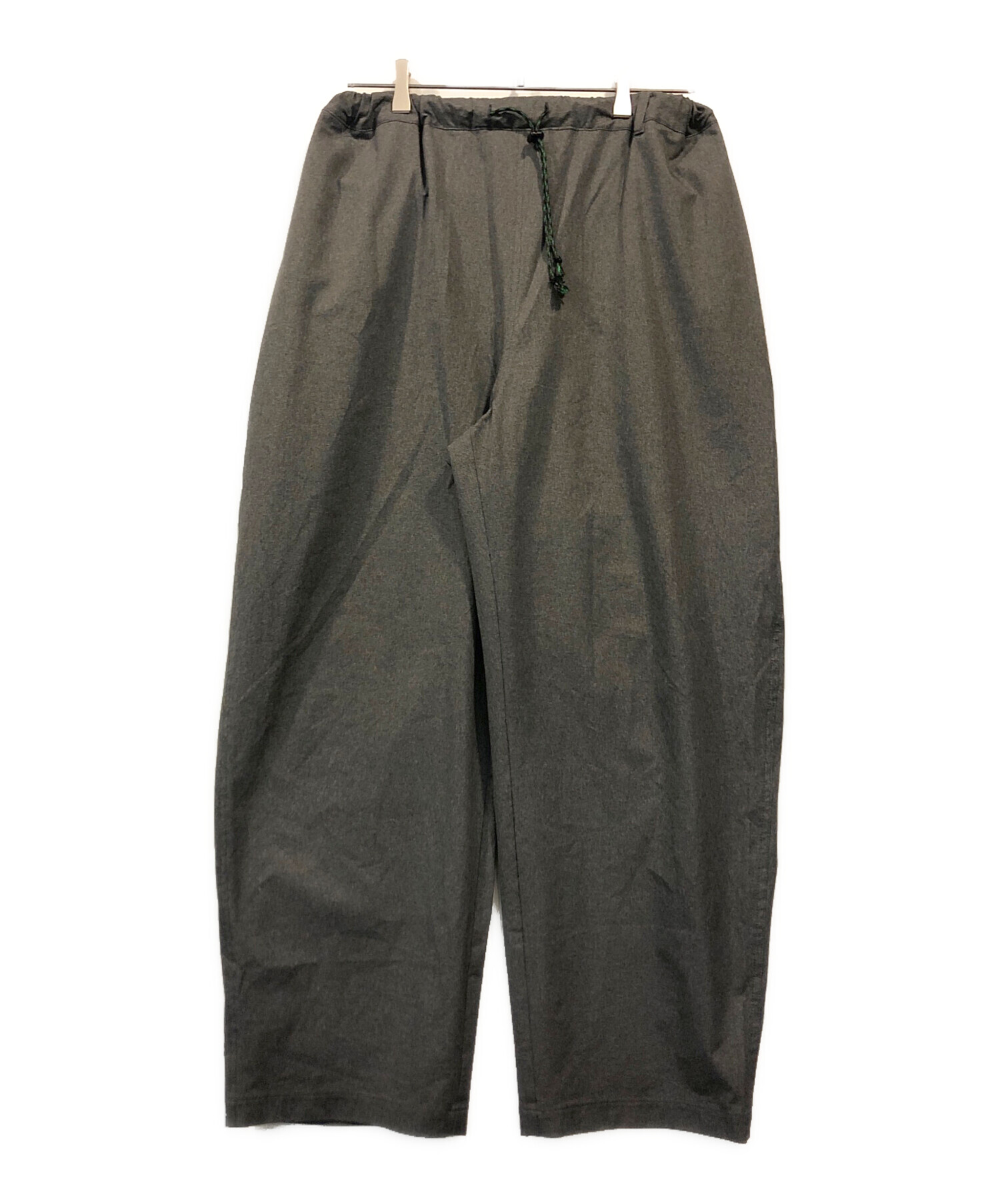 中古・古着通販】PROPS STORE (プロップスストア) Stretch Nylon Trousers グレー  サイズ:記載なし｜ブランド・古着通販 トレファク公式【TREFAC FASHION】スマホサイト