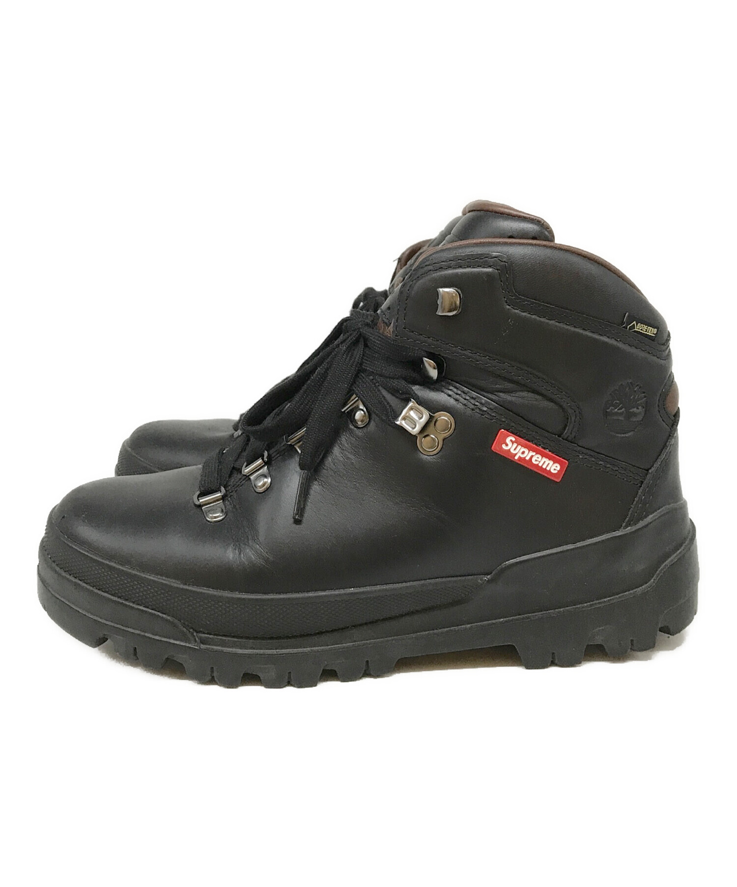 SUPREME (シュプリーム) Timberland (ティンバーランド) コラボゴアテックストレッキングシューズ ブラック サイズ:26㎝