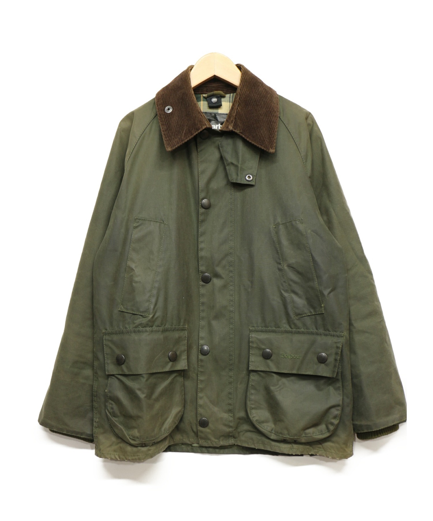 Barbour (バブアー) オイルドジャケット グリーン サイズ:32