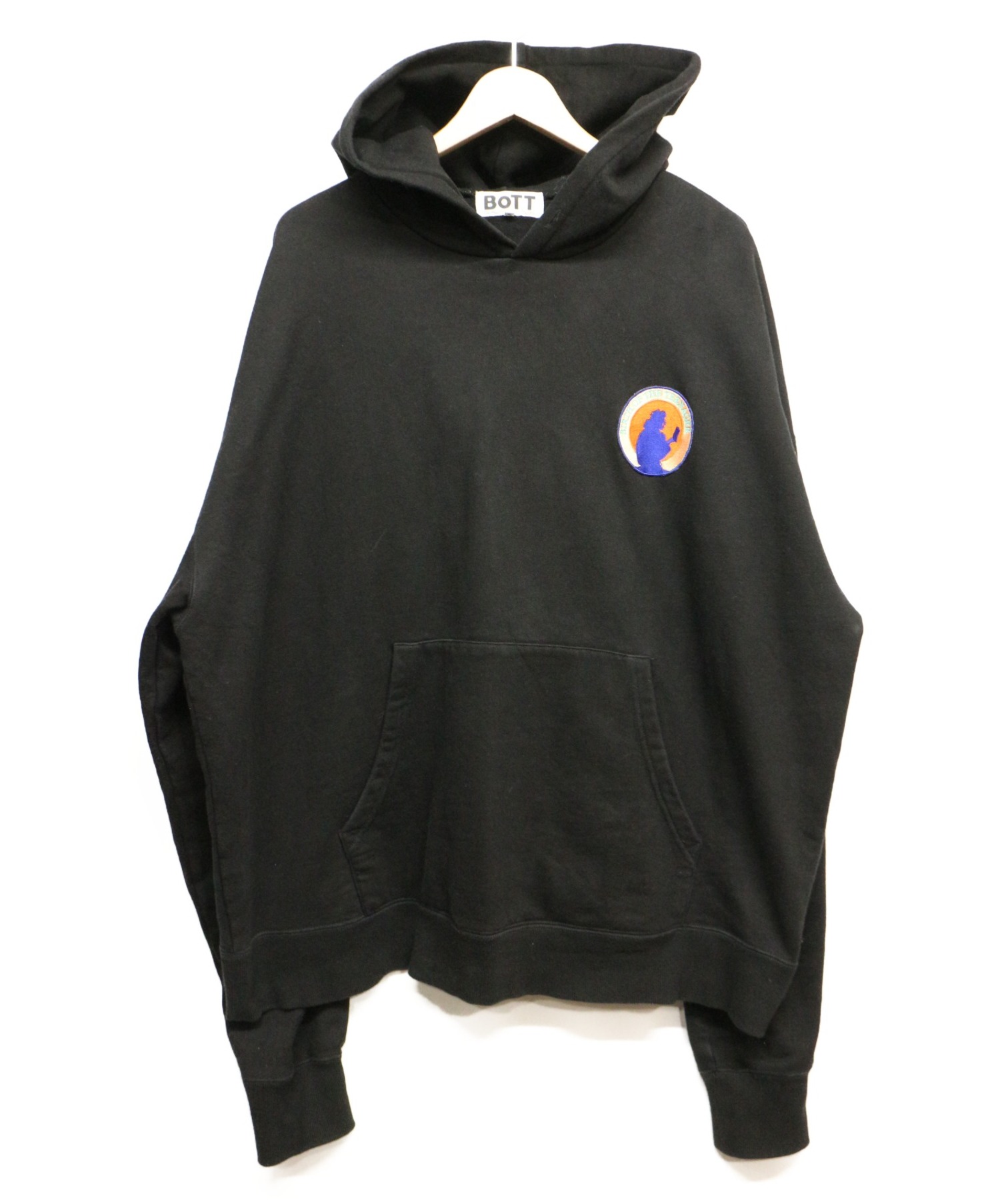 BOTT (ボット) Alex Pullover Hoodie ブラック サイズ:XL