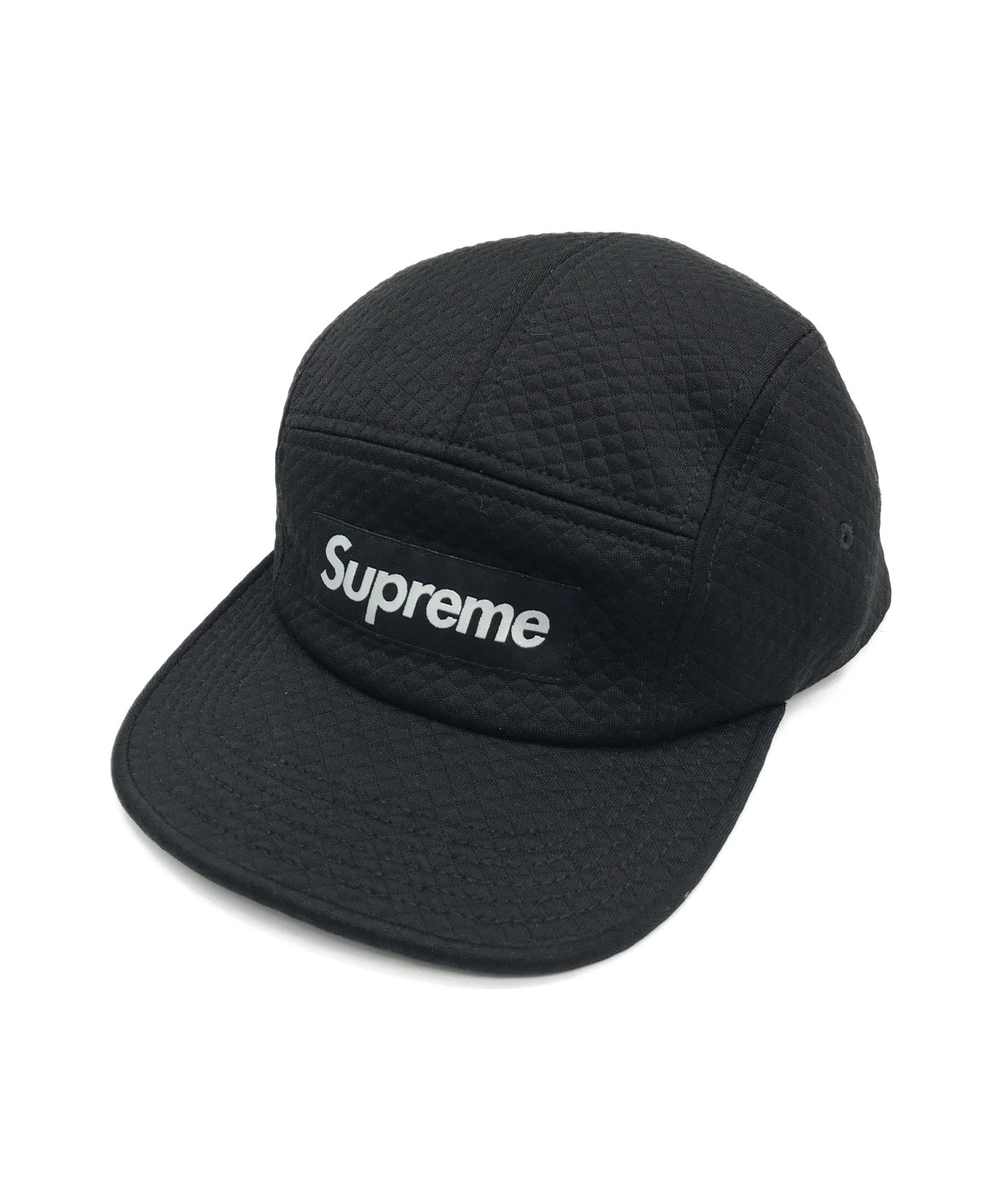 中古・古着通販】SUPREME (シュプリーム) キャップ ブラック｜ブランド