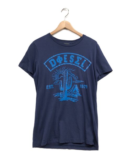 中古・古着通販】DIESEL (ディーゼル) Tシャツ ネイビー サイズ:M