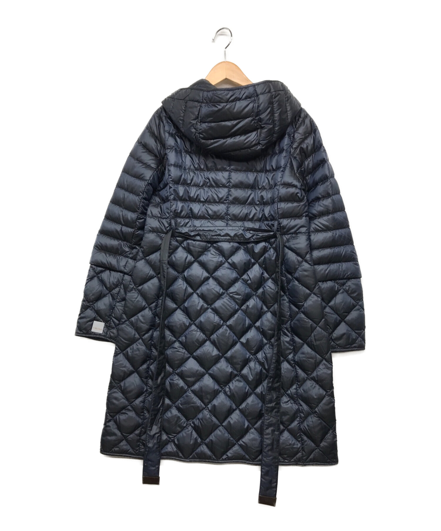 新品 S´Max Mara ロングダウンジ 38サイズ ネイビー-