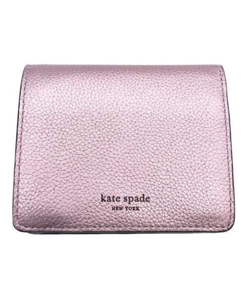 中古・古着通販】Kate Spade (ケイトスペード) 2つ折り財布 ネイビー