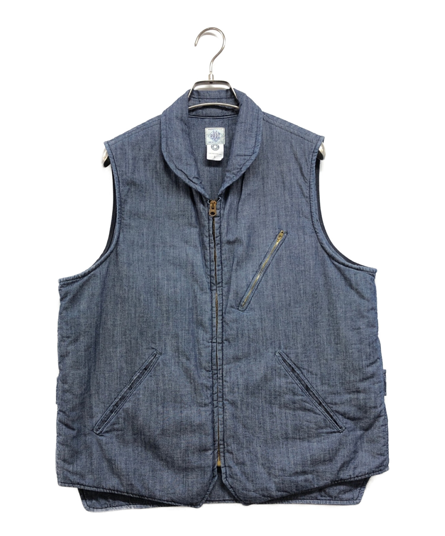 中古・古着通販】POST O'ALLS (ポストオーバーオールズ) E-Z CRUZ VEST