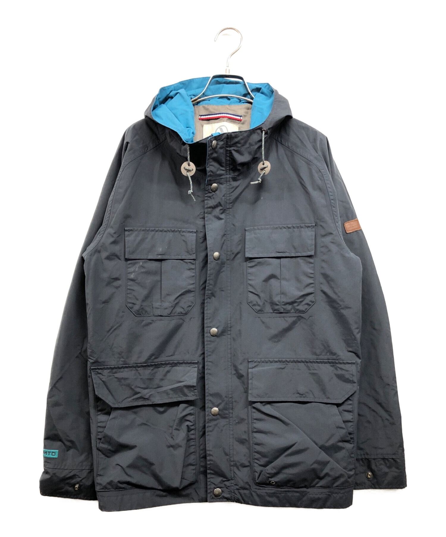 中古・古着通販】AIGLE (エーグル) マウンテンパーカー ネイビー