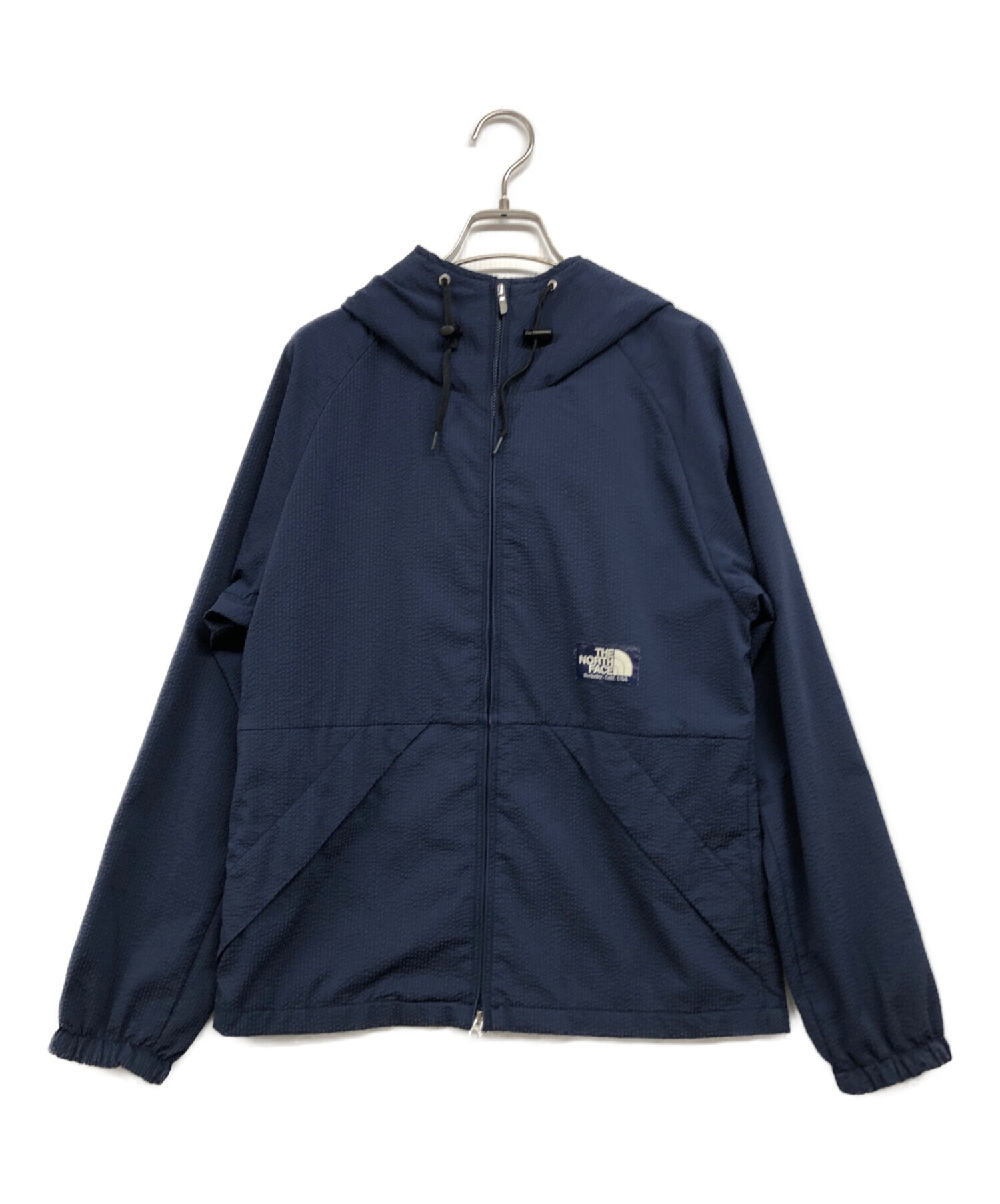 THE NORTHFACE PURPLELABEL (ザ・ノースフェイス パープルレーベル) シアサッカー マウンテンウインドパーカー ブルー  サイズ:S