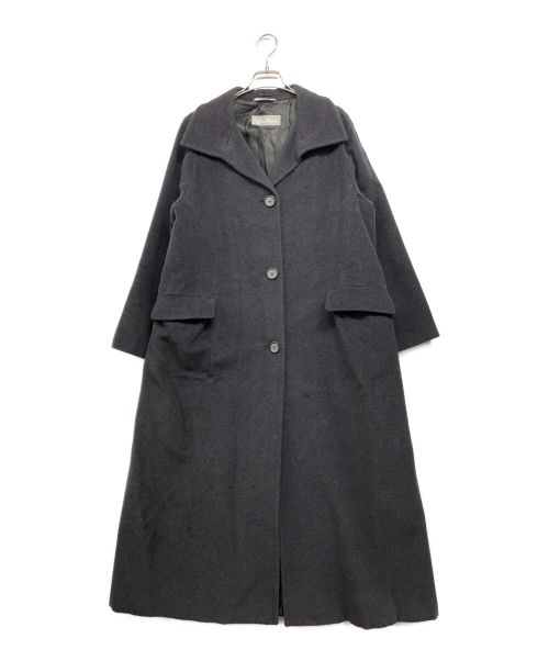 中古・古着通販】MaxMara (マックスマーラ) ウールロングコート グレー