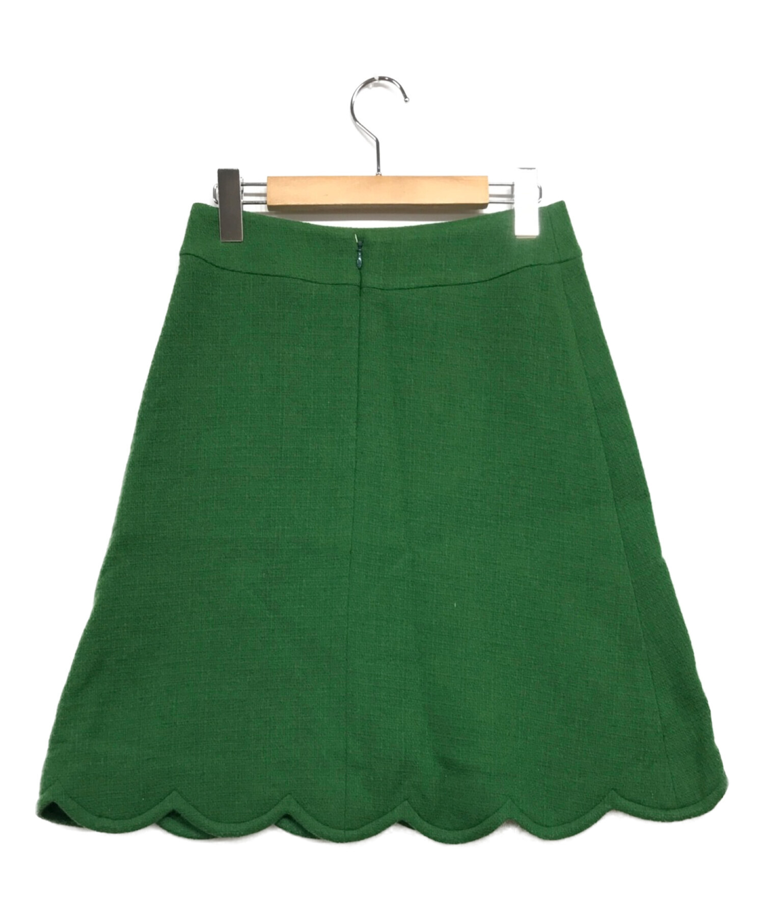 M'S GRACY (エムズグレイシー) スカートスーツ グリーン サイズ:38