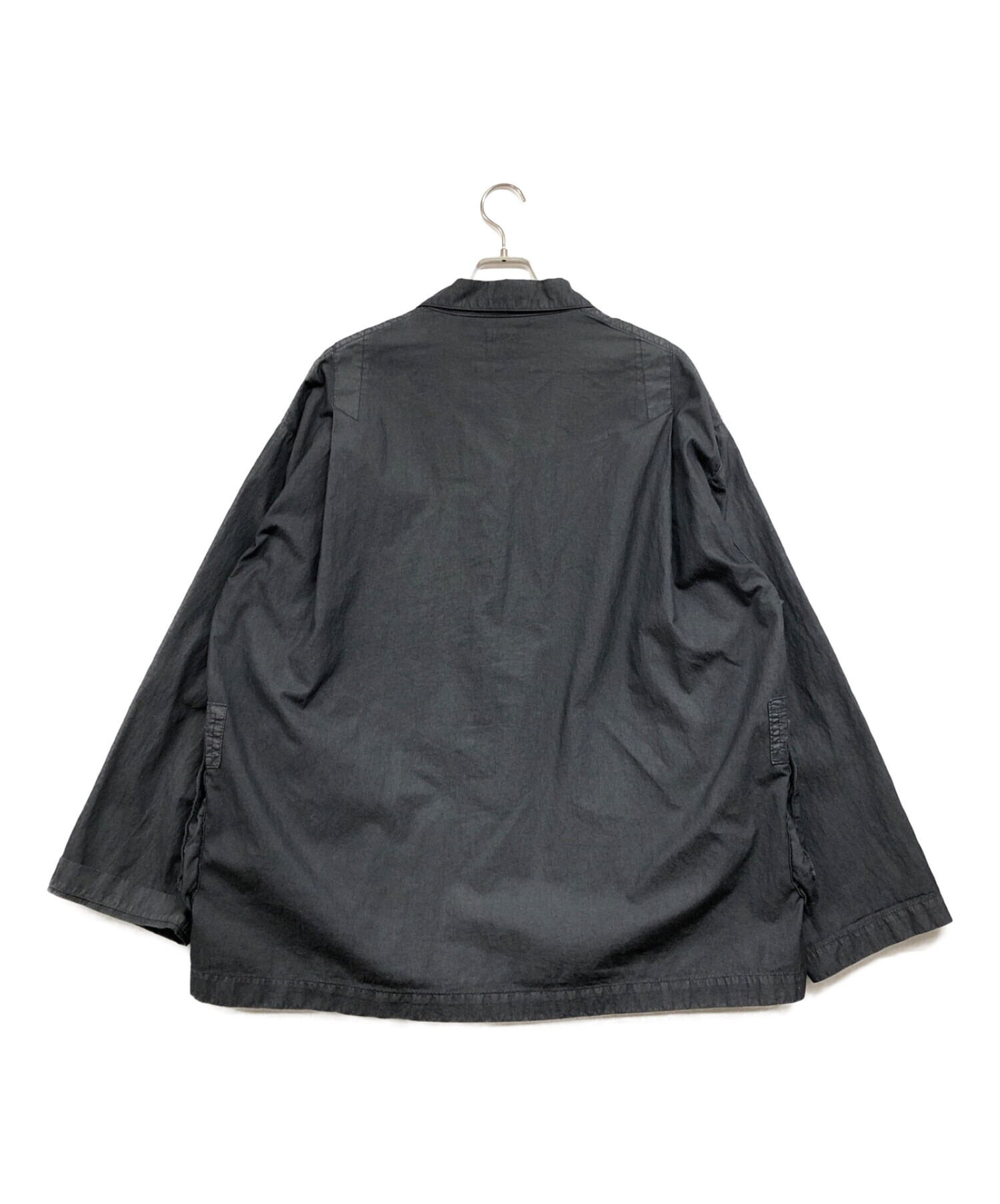 Porter Classic (ポータークラシック) ポプリンミルシャツジャケット グレー サイズ:3