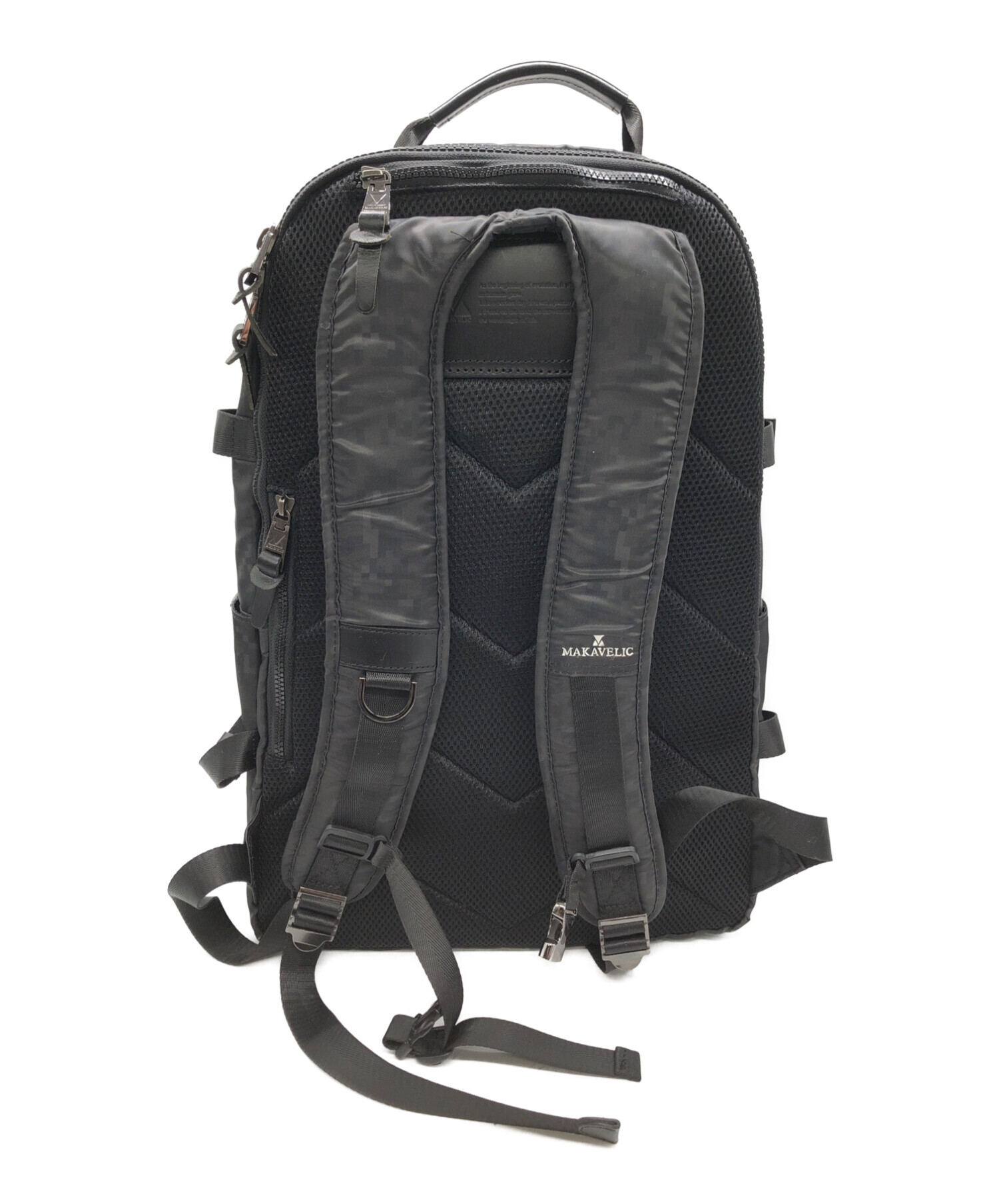 MAKAVELIC (マキャベリック) SIERRA SUPERIORITY BUCKLER BACKPACK ブラック×グレー