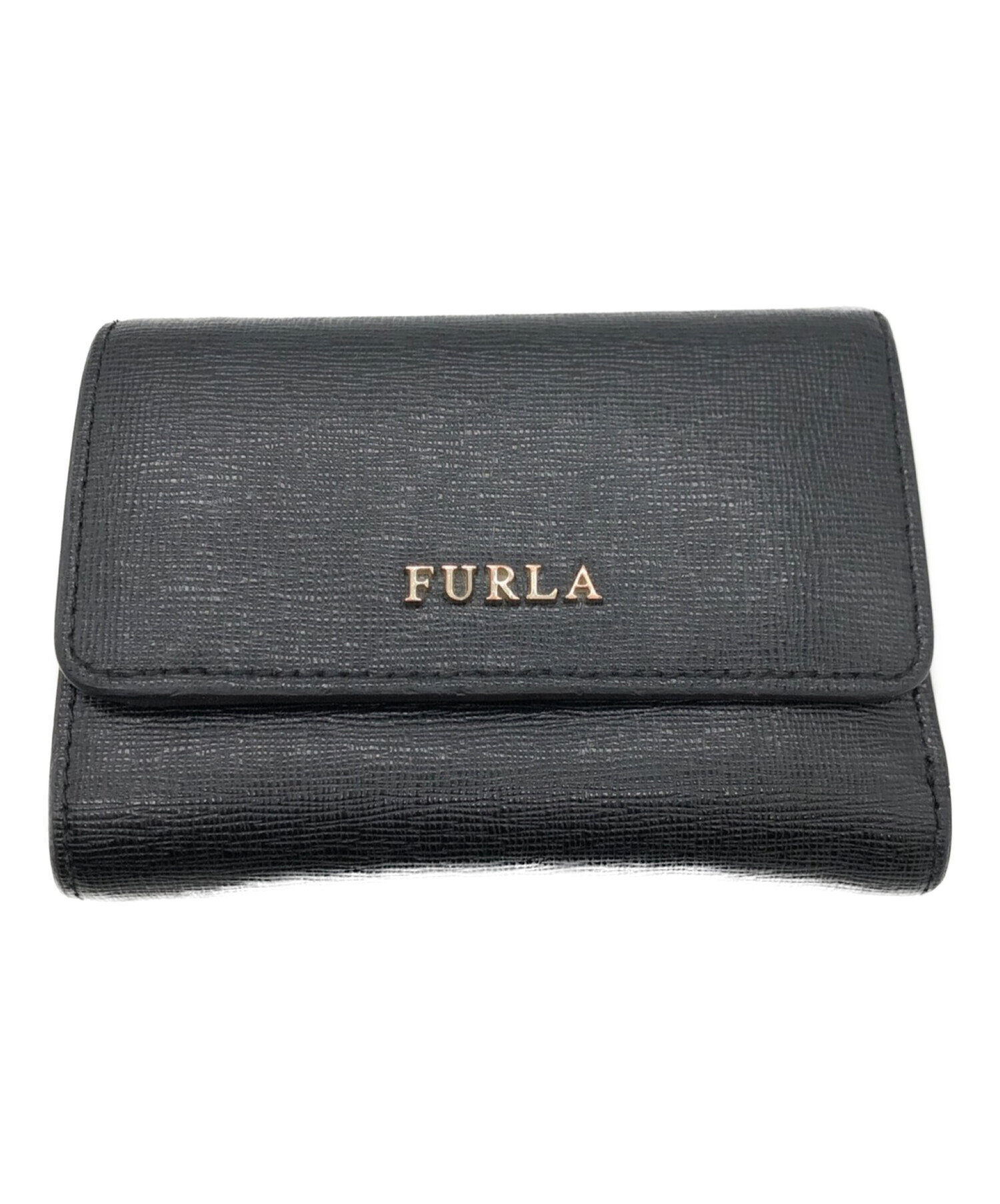 中古・古着通販】FURLA (フルラ) 財布 ブラック｜ブランド・古着通販