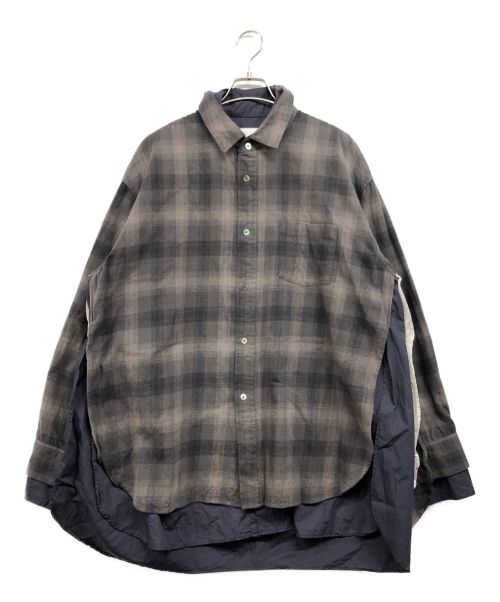 【中古・古着通販】stein (シュタイン) Oversized Layered Flannel