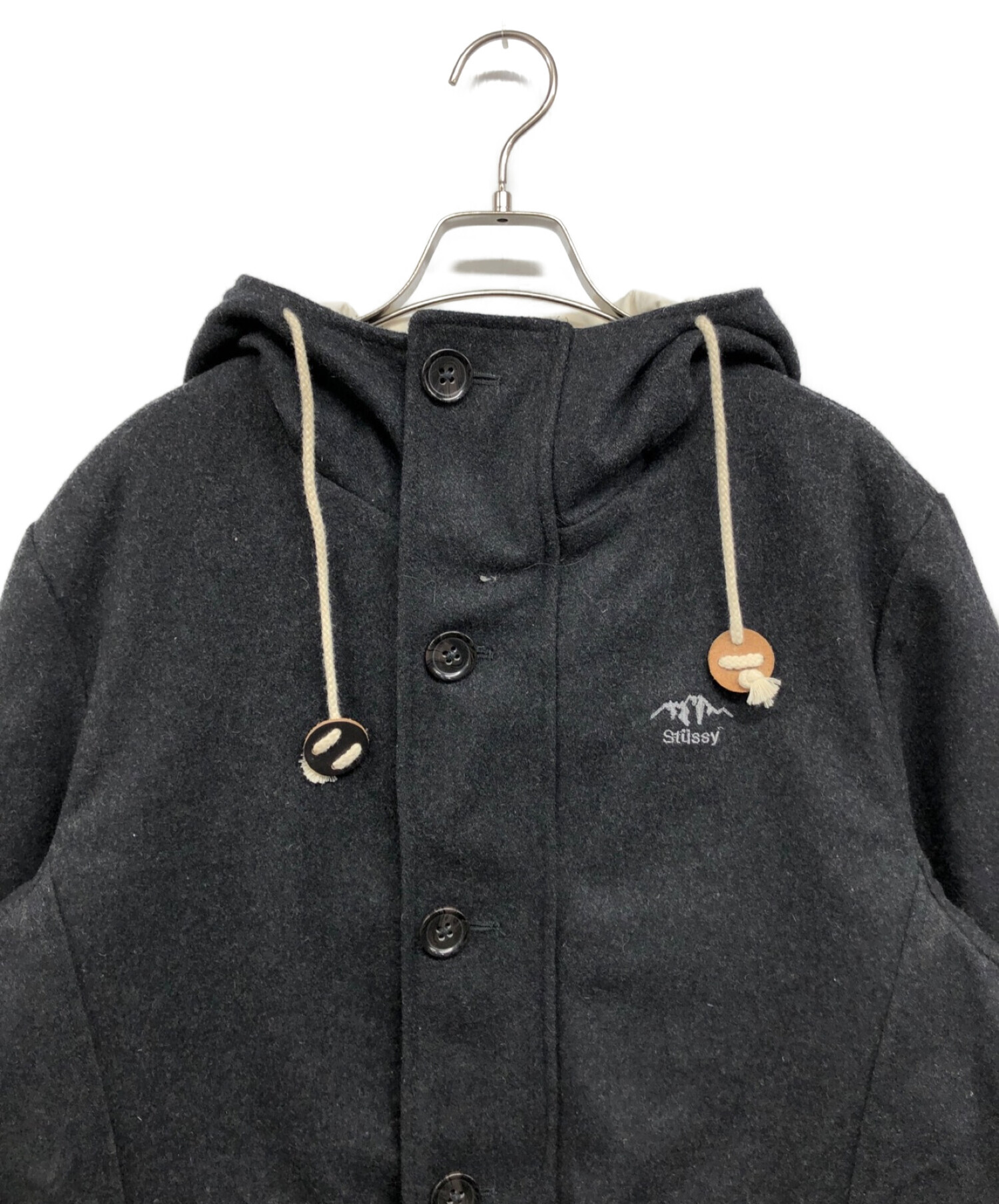 stussy (ステューシー) ウールマウンテンパーカー グレー サイズ:Ⅿ