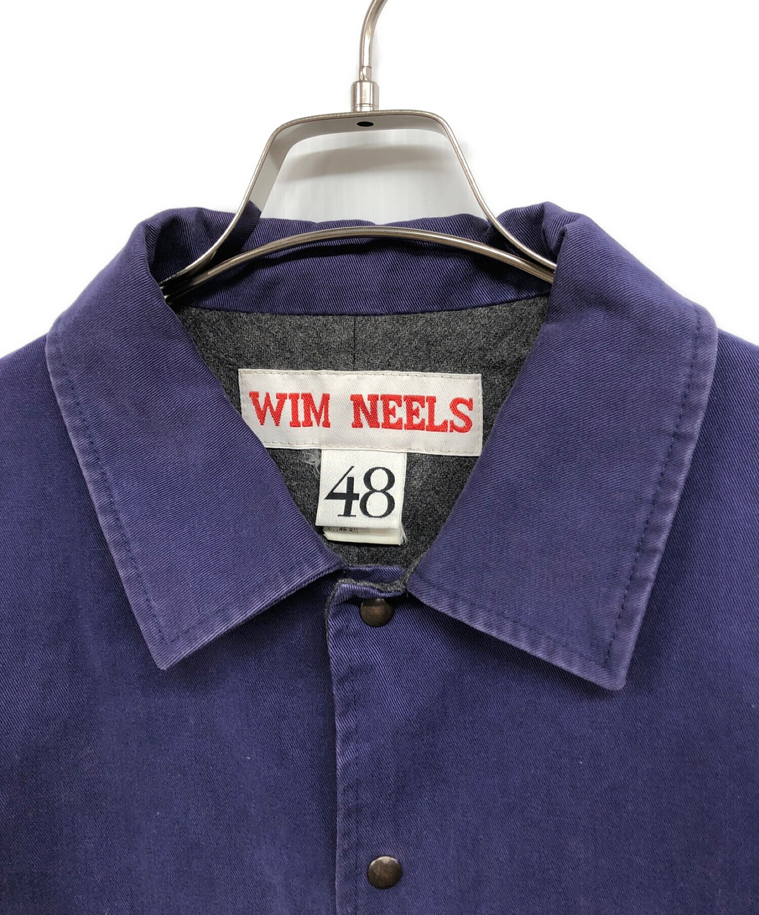 WIM NEELS (ウィム ニールス) ジャケット ネイビー サイズ:48