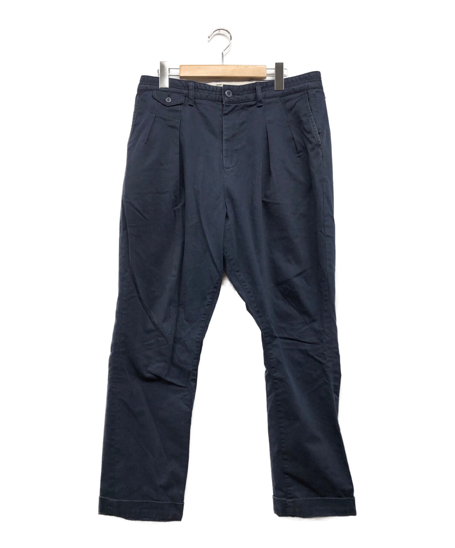 nonnative (ノンネイティブ) DWELLER CHINO TROUSERS RELAXED FIT ネイビー サイズ:2