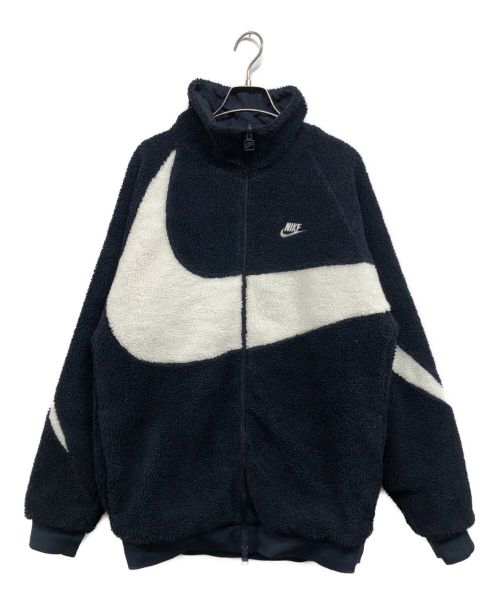 中古・古着通販】NIKE (ナイキ) BIG SWOOSH BOA JACKET ネイビー