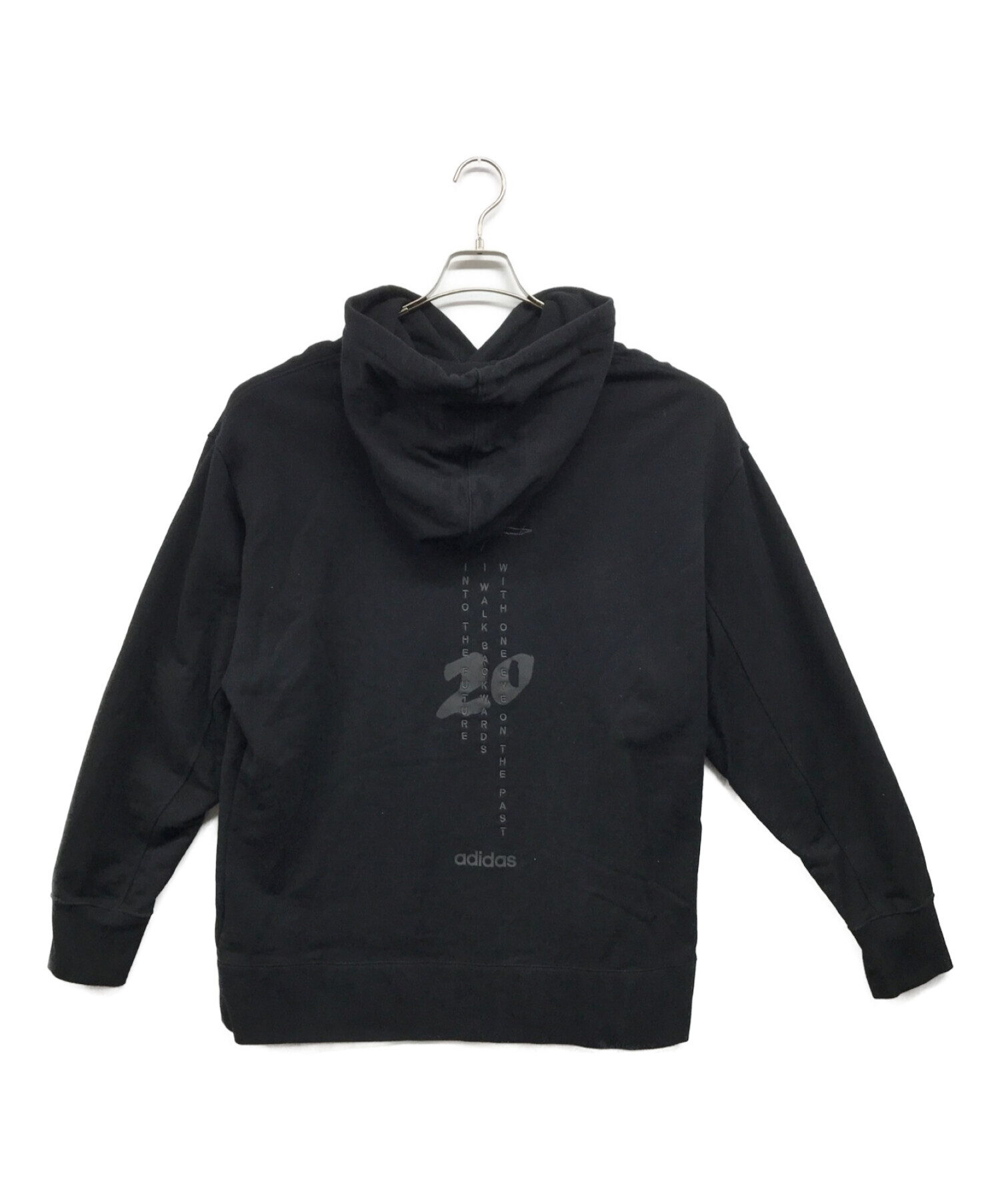 中古・古着通販】Y-3 (ワイスリー) Y-3 LOGO HOODIE ブラック サイズ