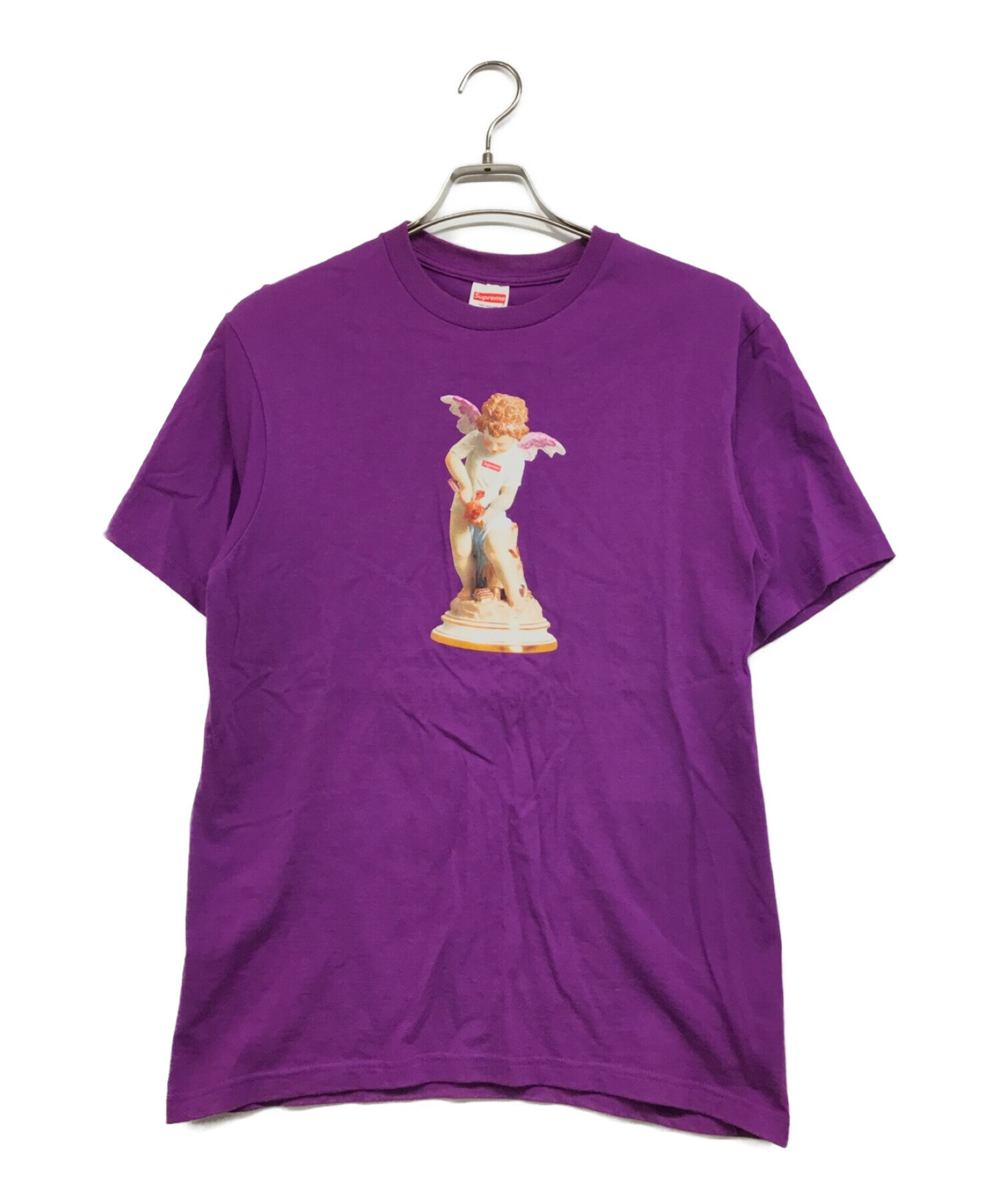 Tシャツ/カットソー(半袖/袖なし)supreme Cupid tee 紫m - Tシャツ ...