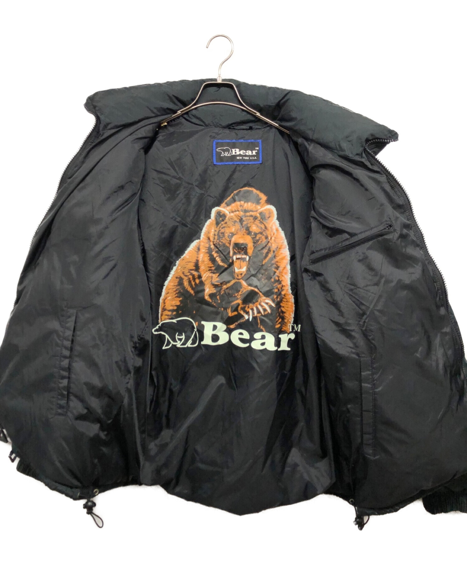 中古・古着通販】Bear (ベアー) ダウンジャケット ブラック サイズ:Ｍ