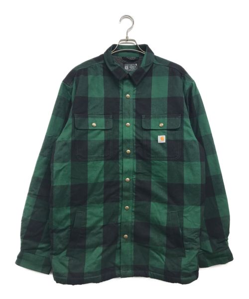 【中古・古着通販】CarHartt (カーハート) 裏ボアブロックチェック