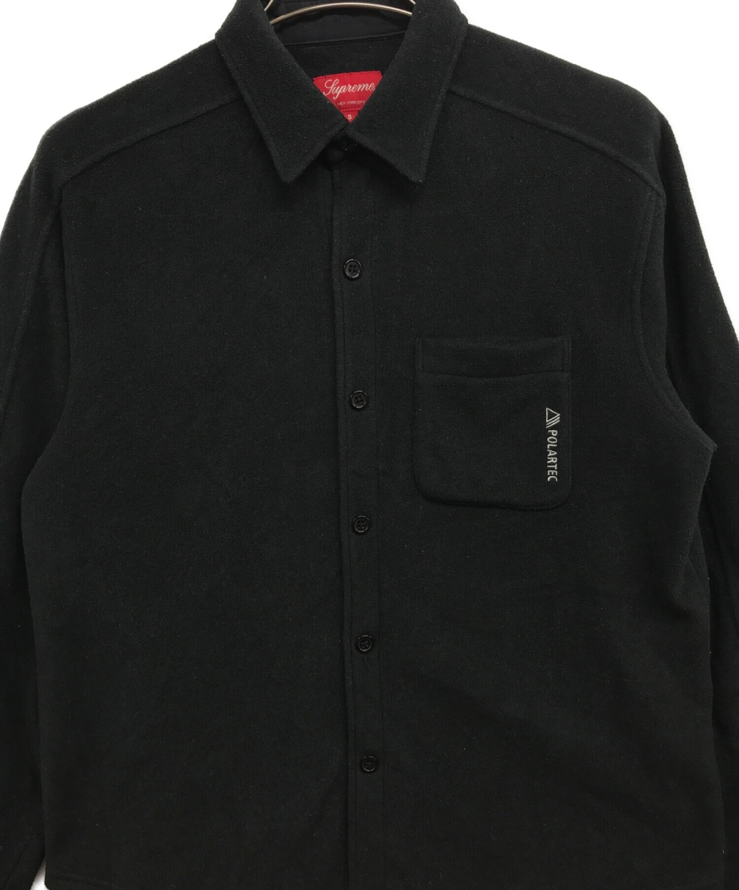 Supreme (シュプリーム) Polartec Shirt ブラック サイズ:S