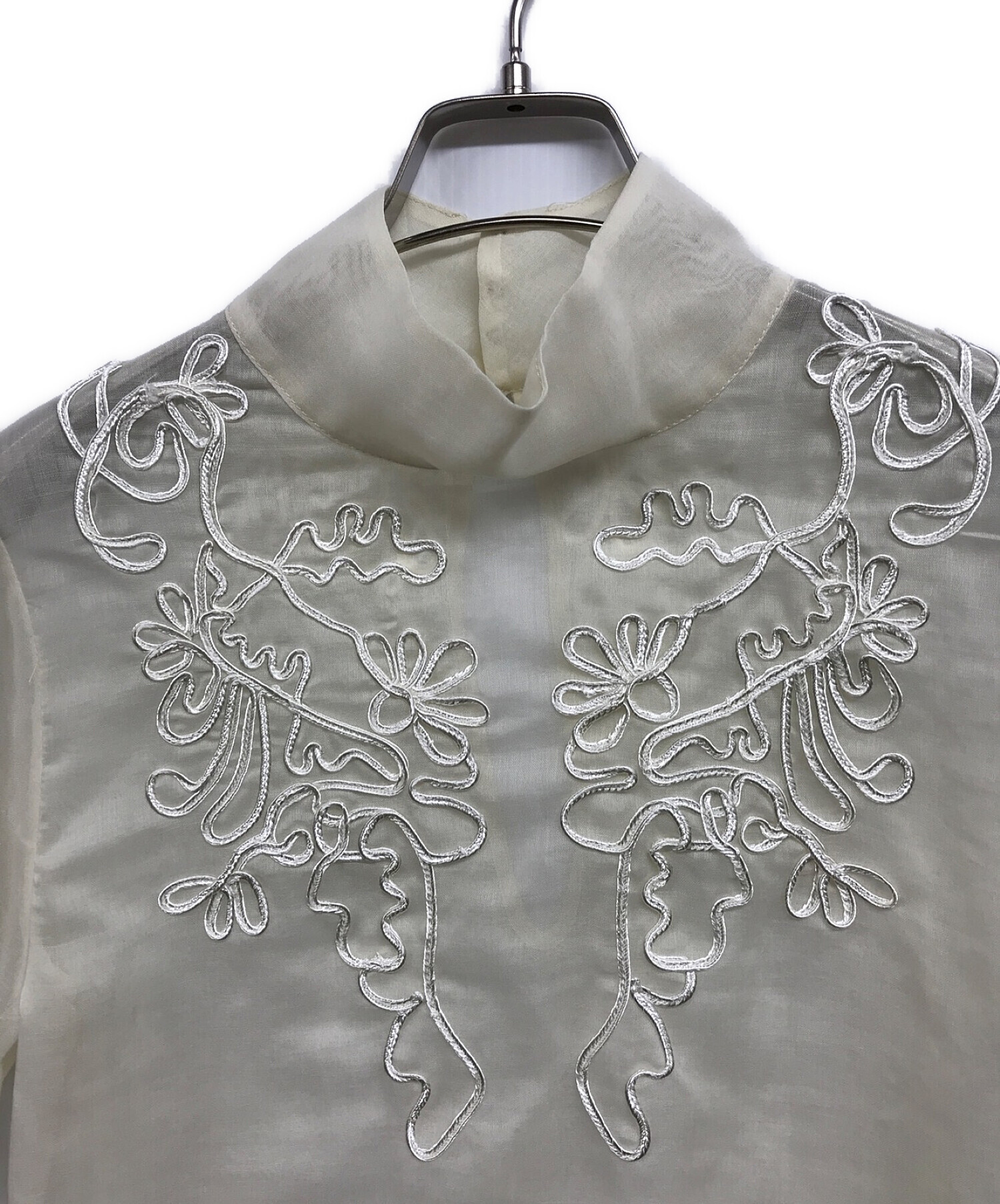 最短発送受付中 Sheer Embroidery Blouse トゥデイフル | yasnabeauty.com