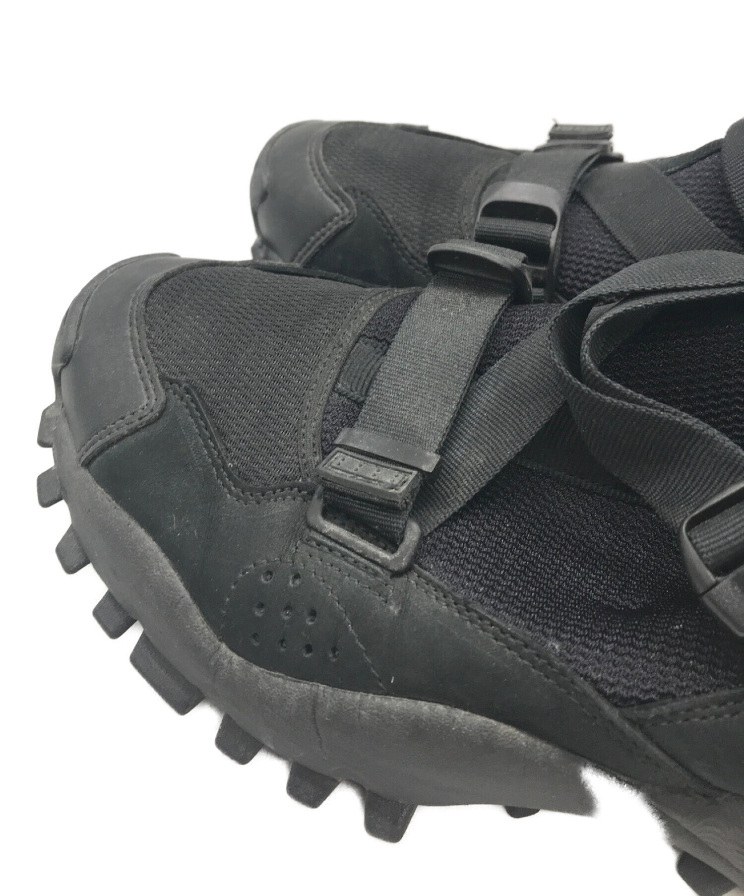 adidas (アディダス) HYKE (ハイク) ローカットスニーカー ブラック サイズ:27.5