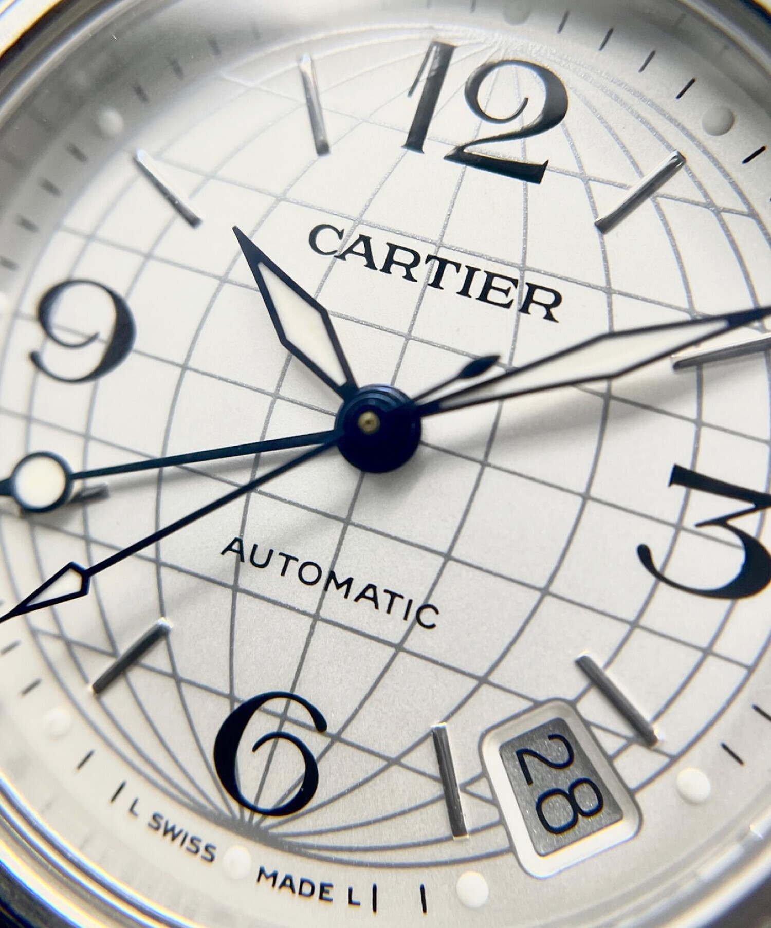 Cartier (カルティエ) パシャ C メリディアン シルバー文字盤 サイズ:35.0ｍｍ