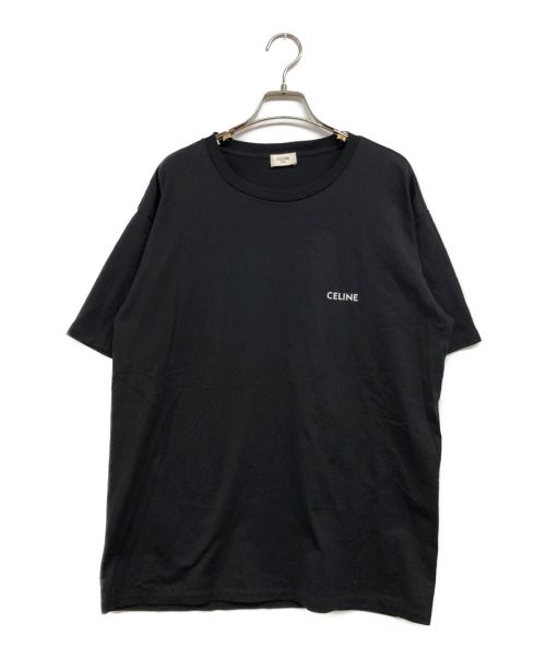 中古・古着通販】CELINE (セリーヌ) ルーズTシャツ ブラック サイズ:Ⅿ