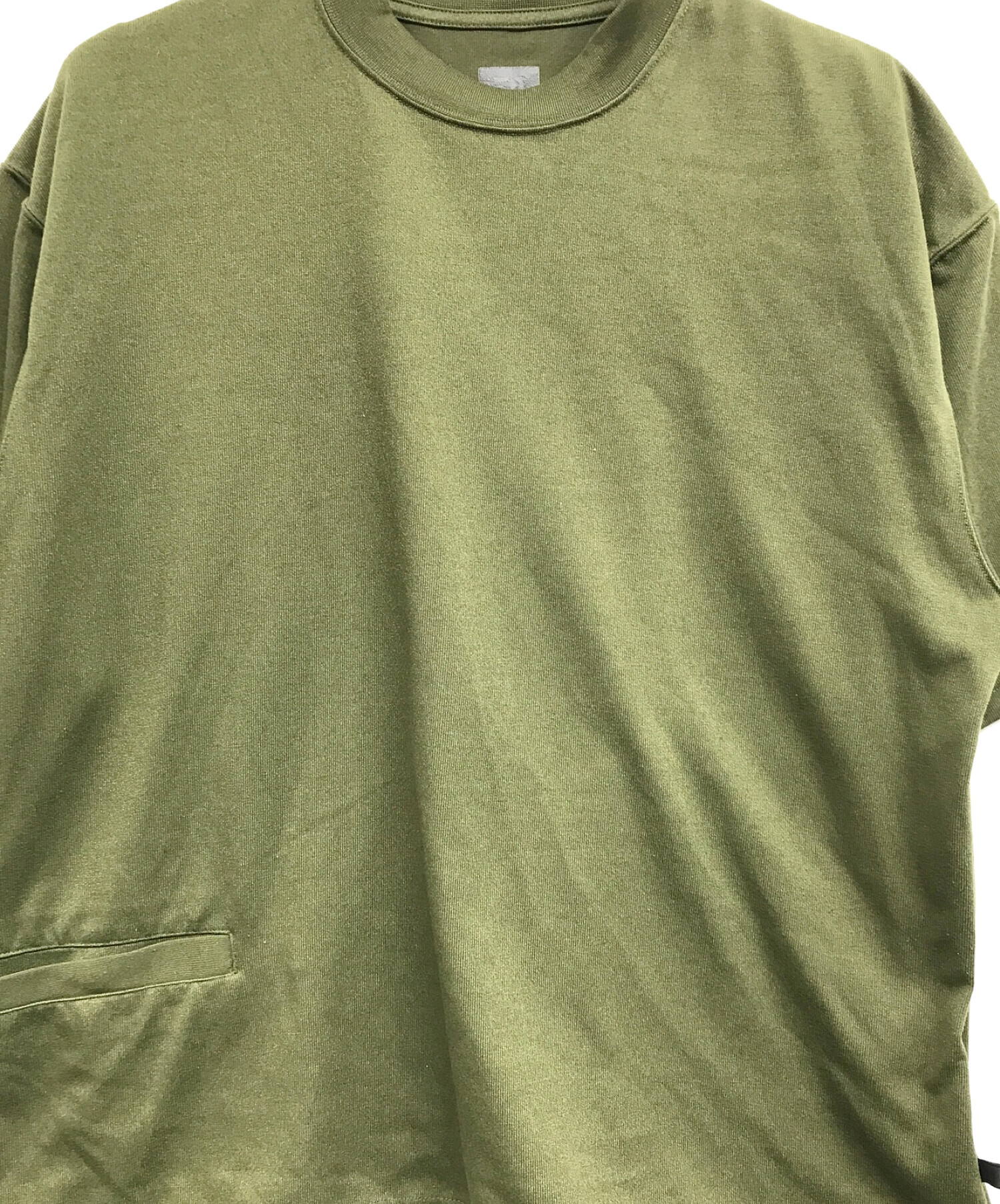 程度極上DAIWAPIER39 Tech 1P Hi-Crew NeckT-Shirts Tシャツ/カットソー(半袖/袖なし)