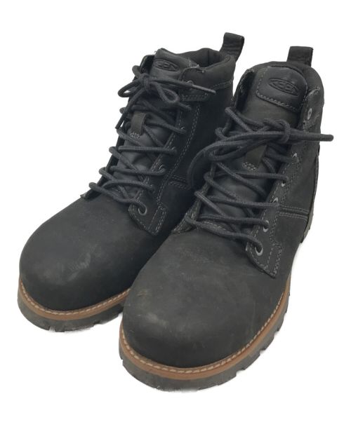 【中古・古着通販】KEEN (キーン) スチールトゥブーツ ブラック