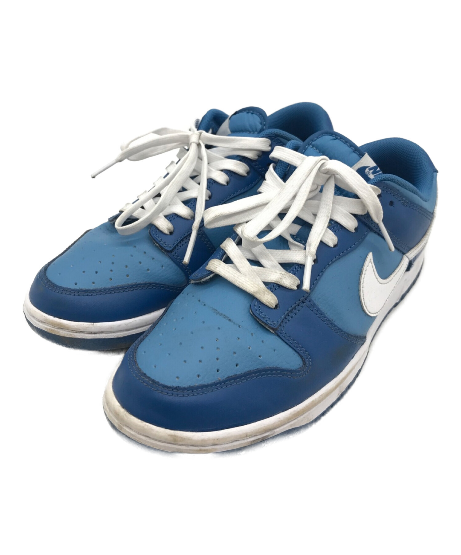 中古・古着通販】NIKE (ナイキ) DUNK LOW RETRO ブルー×ホワイト