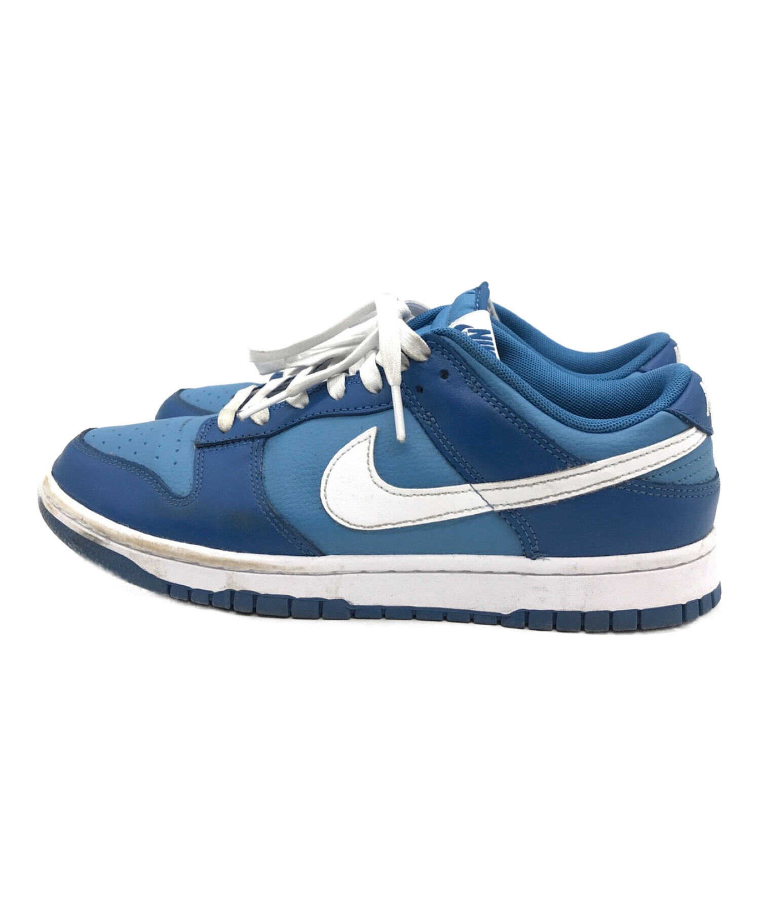 中古・古着通販】NIKE (ナイキ) DUNK LOW RETRO ブルー×ホワイト