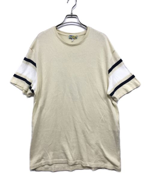 【中古・古着通販】LOEWE (ロエベ) Stripe T-Shirt ベージュ サイズ