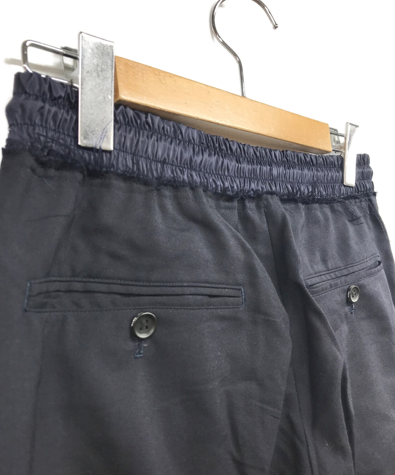 中古・古着通販】Name. (ネーム) LAYERED WAIST EASY TROUSERS