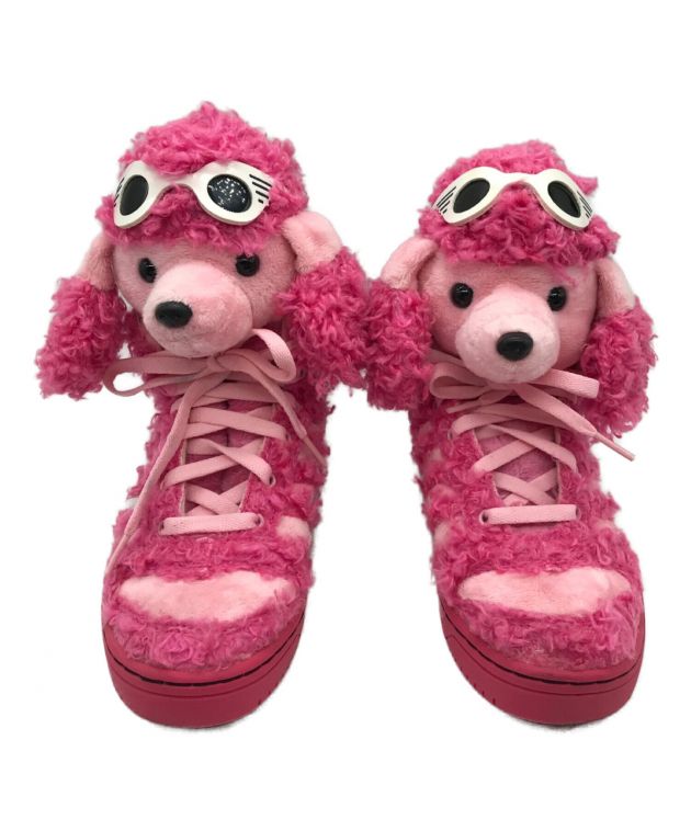 adidas (アディダス) JEREMY SCOTT (ジェレミースコット) PINK POODLE ピンク サイズ:24.5cm