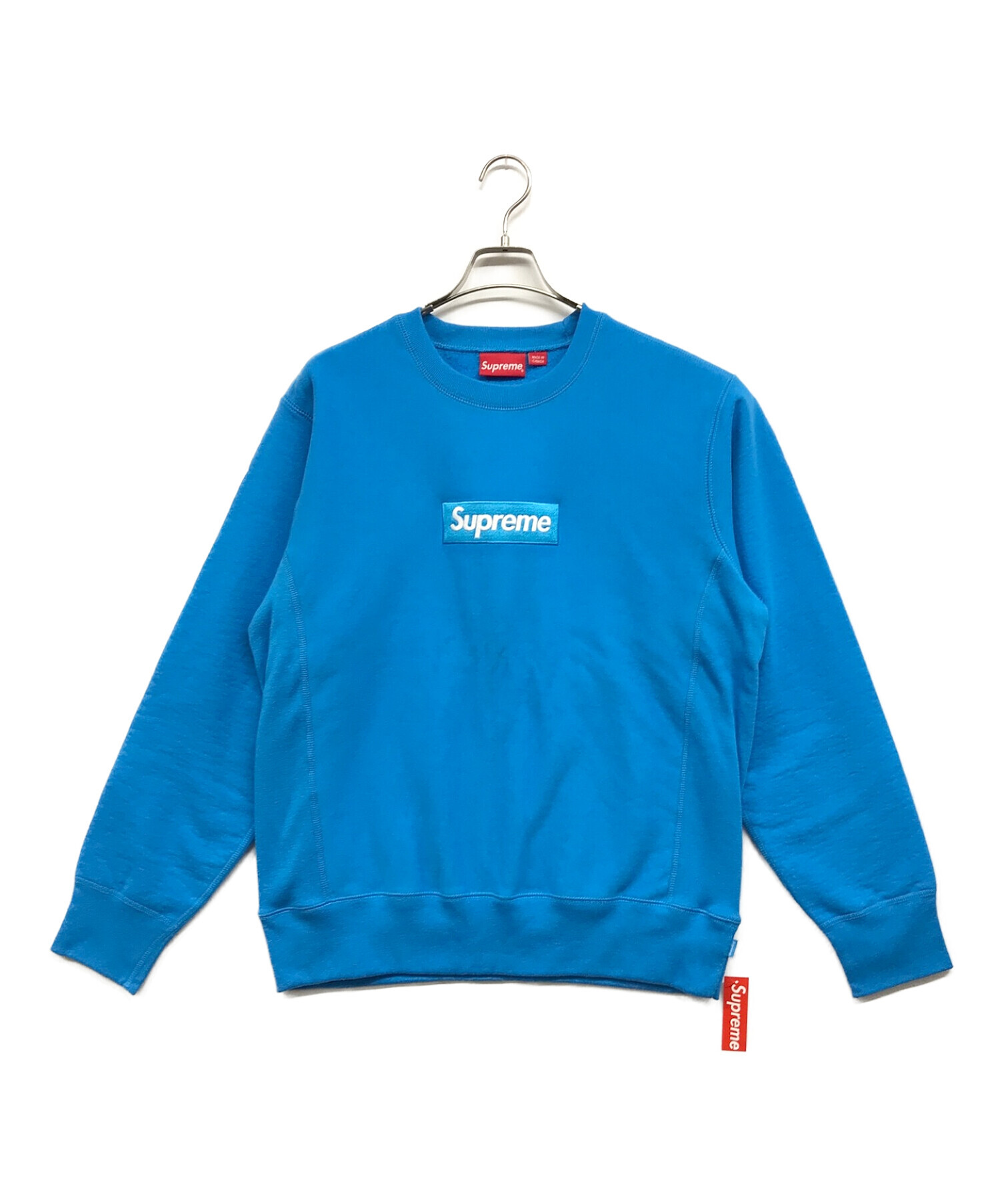 SUPREME (シュプリーム) Box Logo Crewneck Sweatshirts/ボックス　ロゴ　クルーネック　スウェットシャツ  ブライトロイヤル サイズ:M