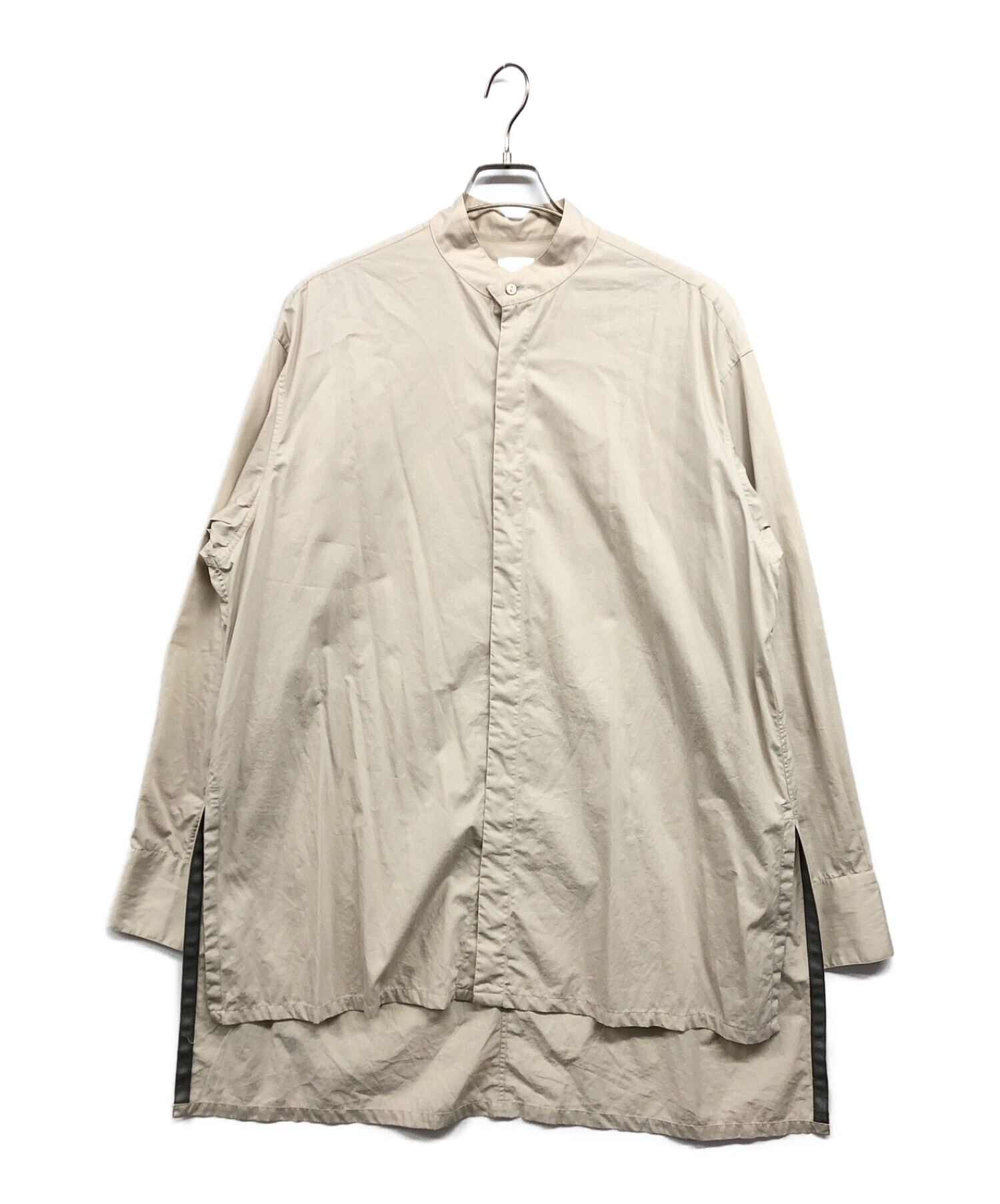 中古・古着通販】SUBLATIONS (サブレーションズ) BAND COLLAR SHIRT