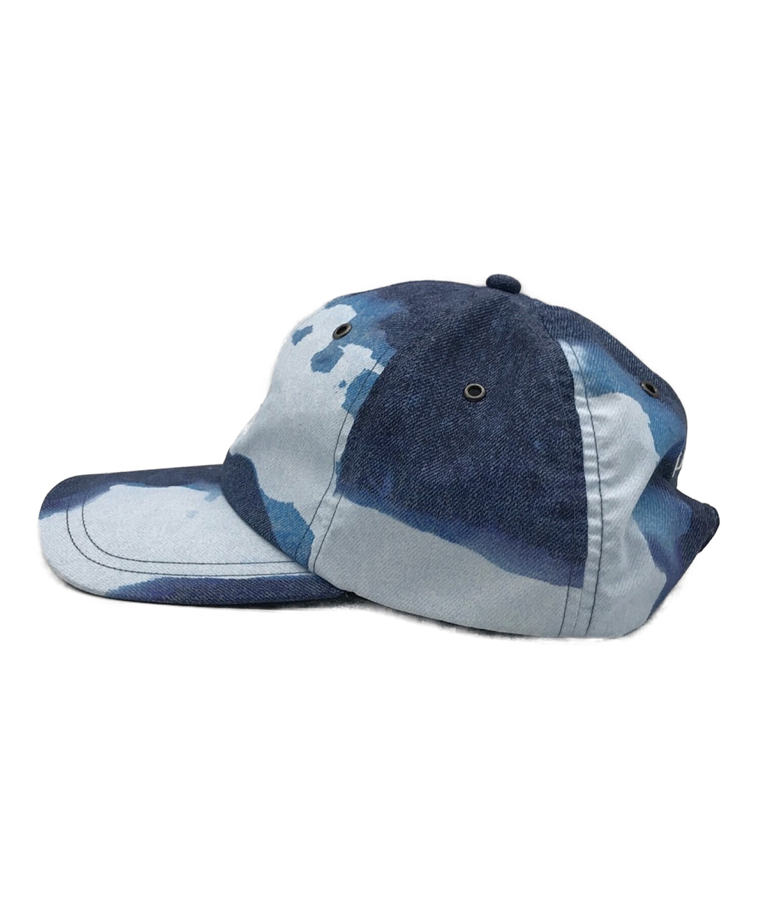 THE NORTH FACE (ザ ノース フェイス) SUPREME (シュプリーム) Bleached Denim Print 6-Panel  Cap/ブリーチド　デニムプリント　シックスパネル　キャップ ネイビー サイズ:FREE