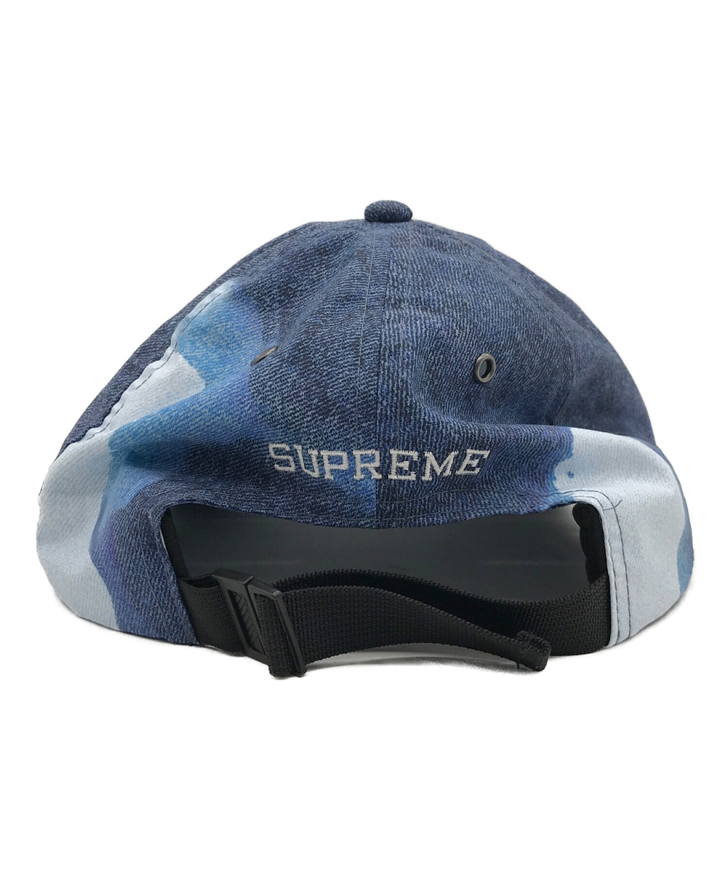 THE NORTH FACE (ザ ノース フェイス) SUPREME (シュプリーム) Bleached Denim Print 6-Panel  Cap/ブリーチド　デニムプリント　シックスパネル　キャップ ネイビー サイズ:FREE