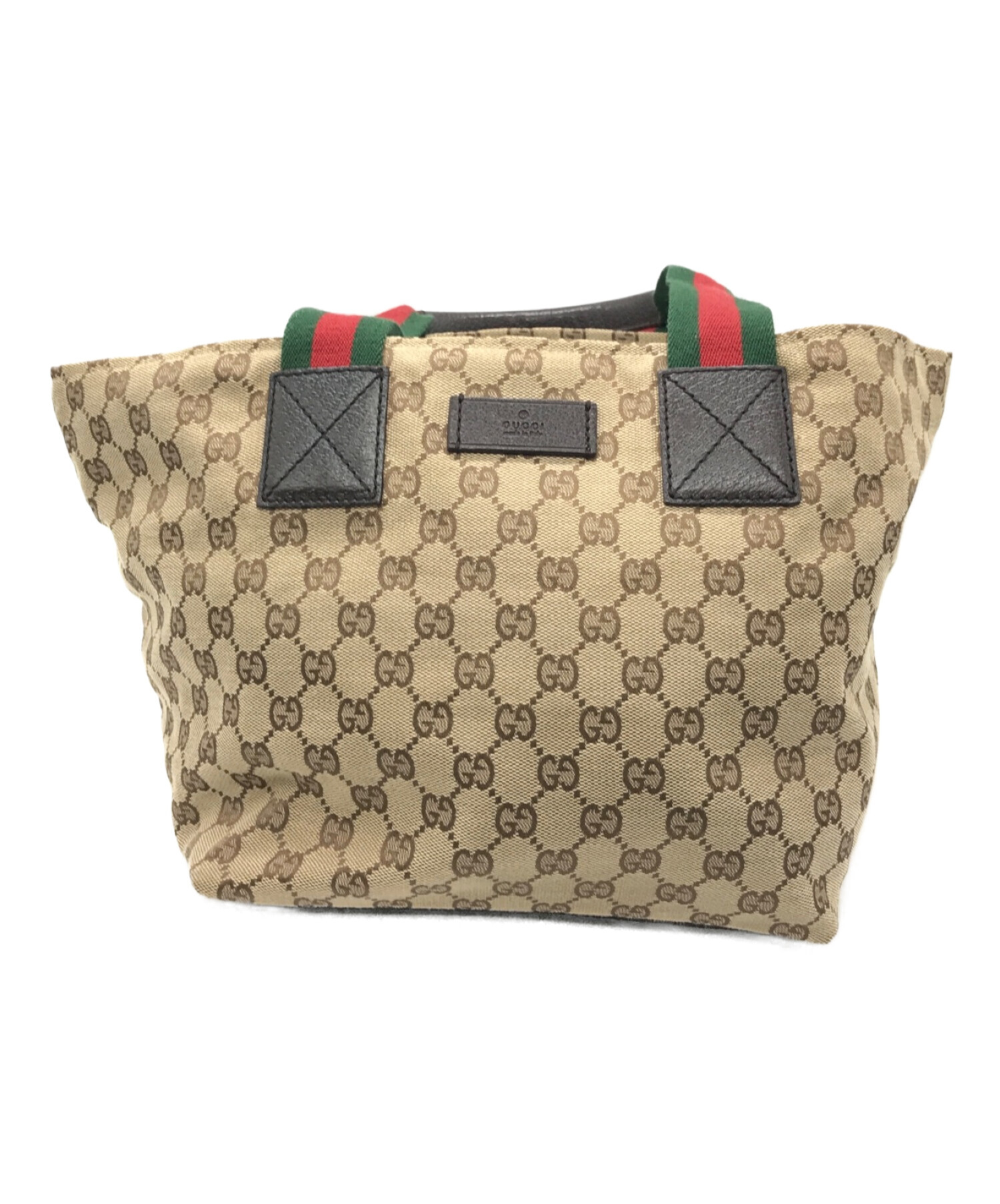 中古・古着通販】GUCCI (グッチ) GGキャンバスシェリーライントート