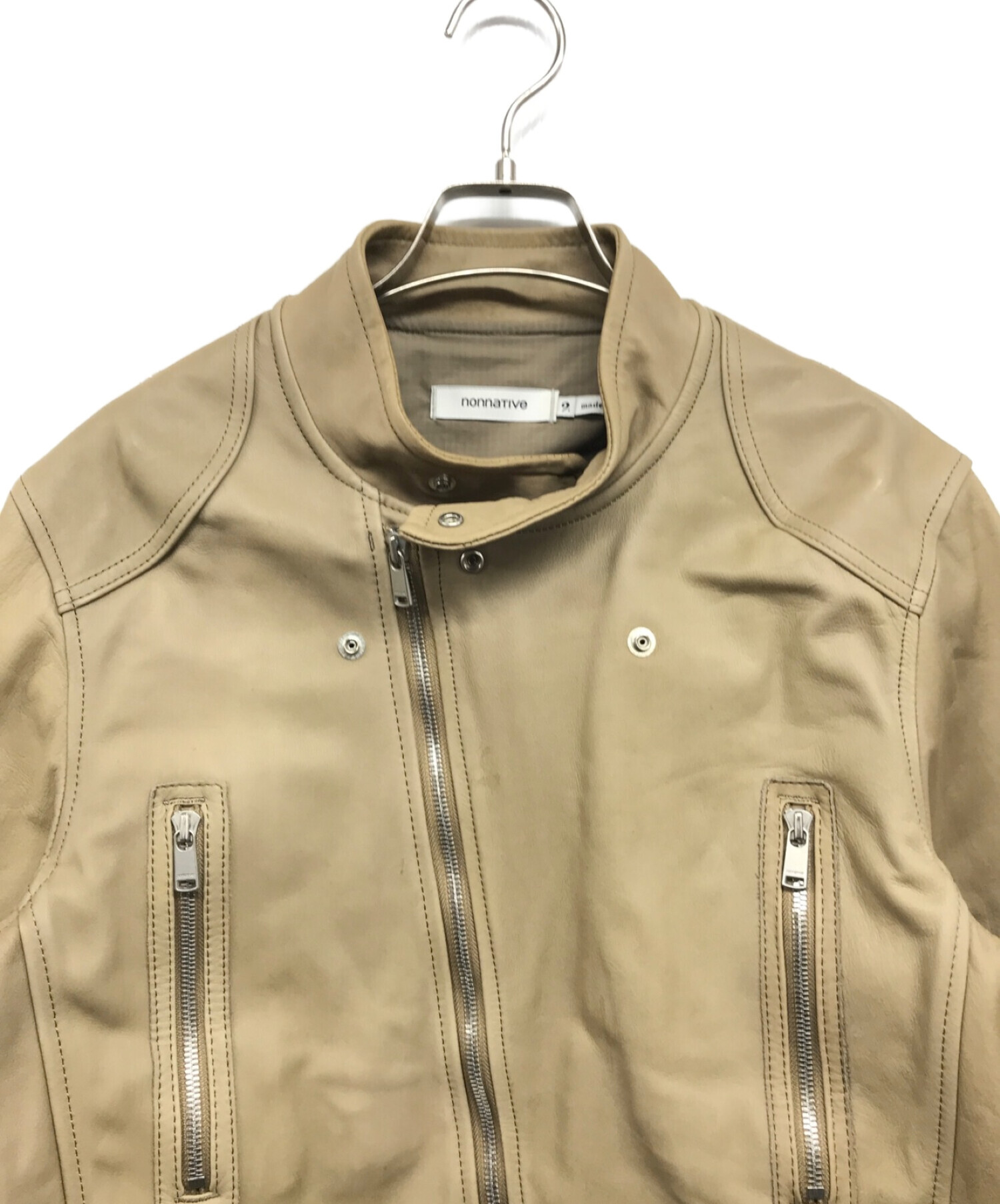 中古・古着通販】nonnative (ノンネイティブ) ライダースジャケット