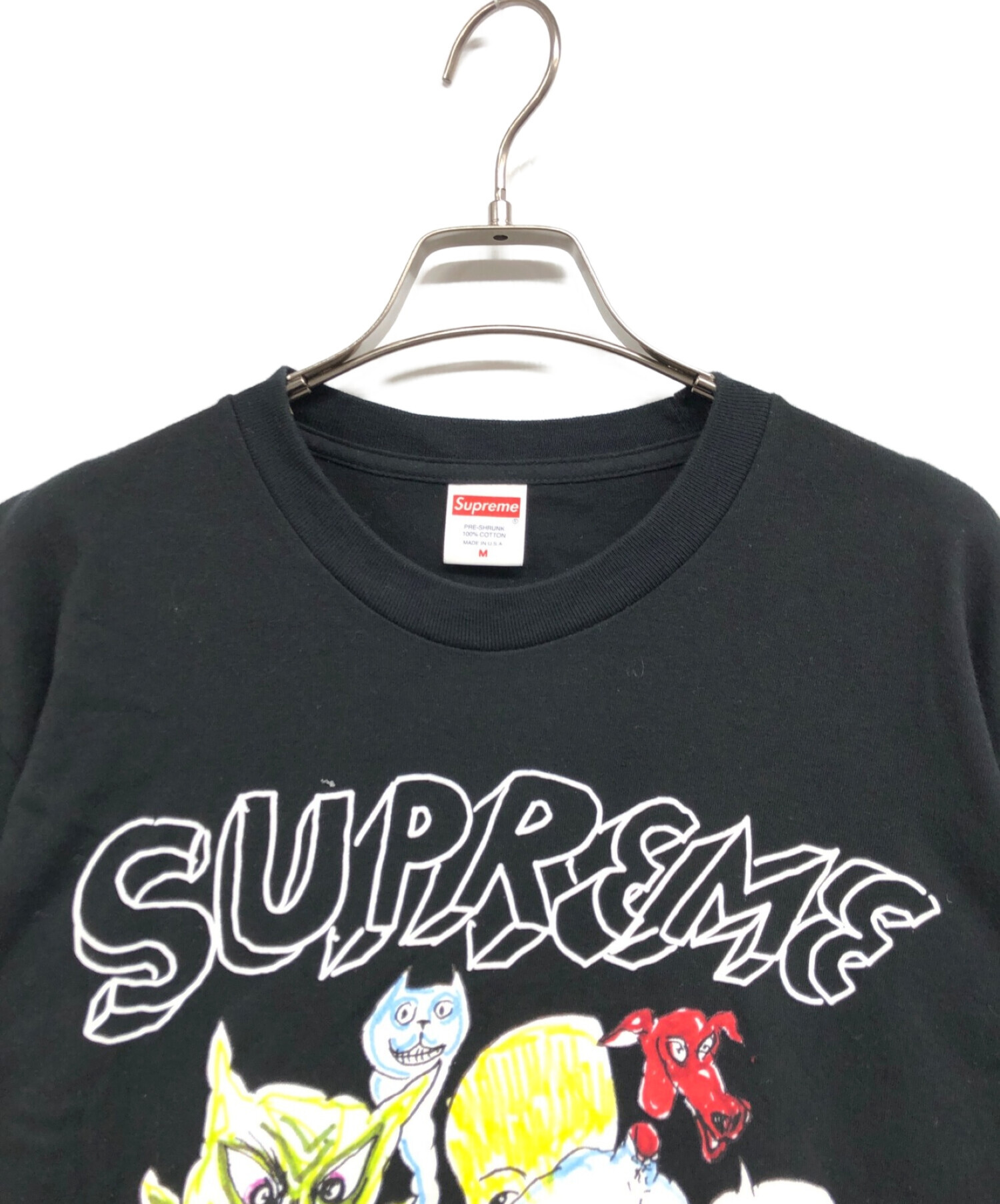 SUPREME (シュプリーム) Daniel Johnston Tee ブラック サイズ:Ⅿ