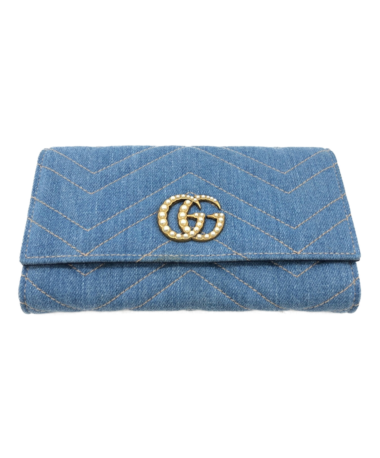 中古・古着通販】GUCCI (グッチ) GGマーモント コンチネンタル