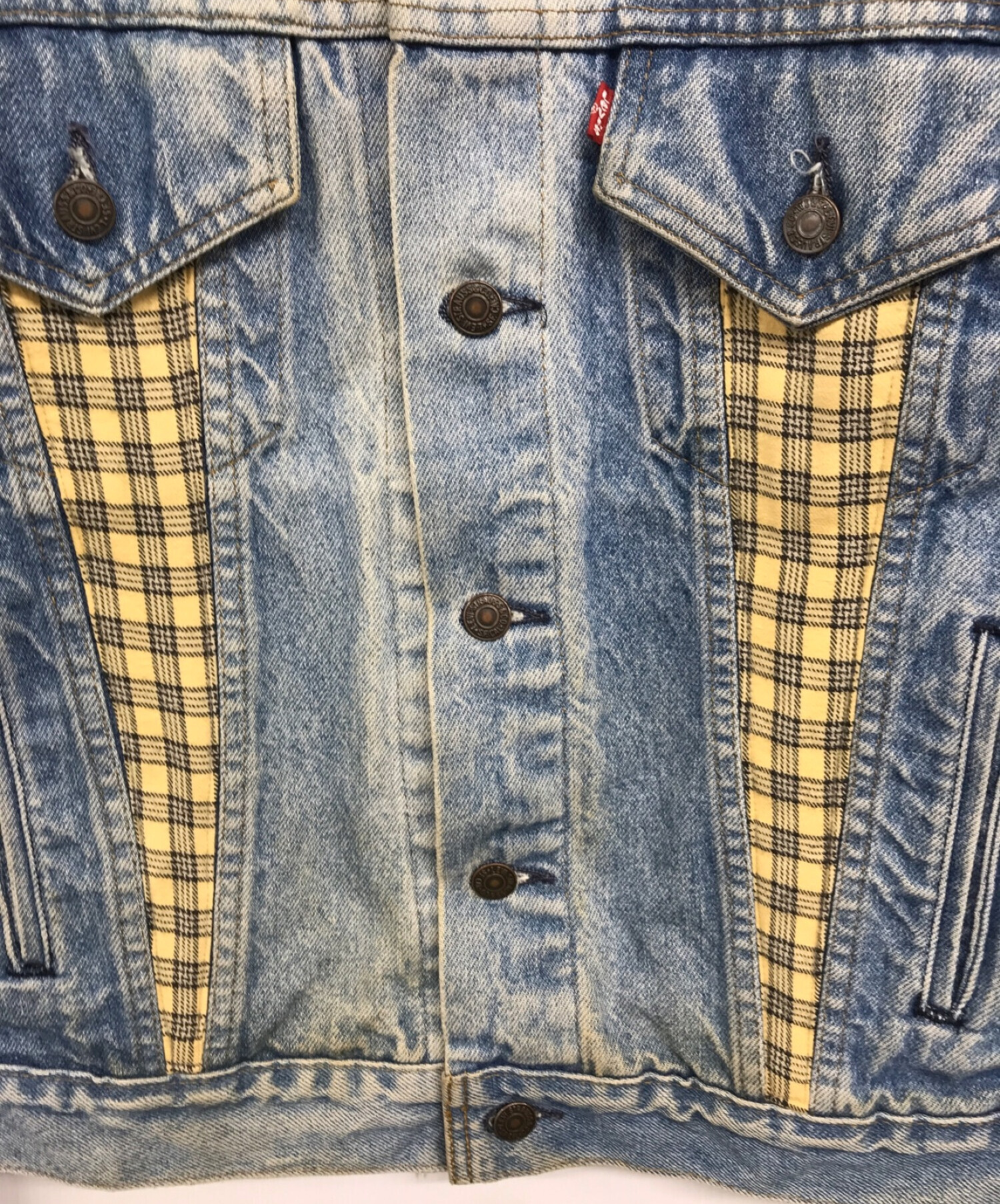 中古・古着通販】LEVI'S (リーバイス) リメイク加工デニムジャケット