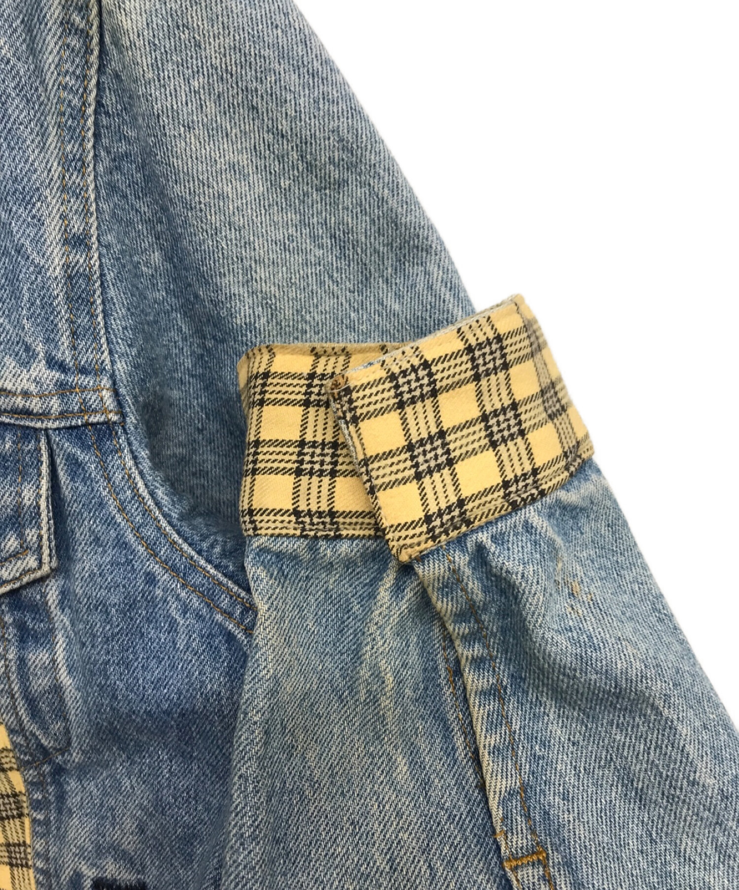 中古・古着通販】LEVI'S (リーバイス) リメイク加工デニムジャケット