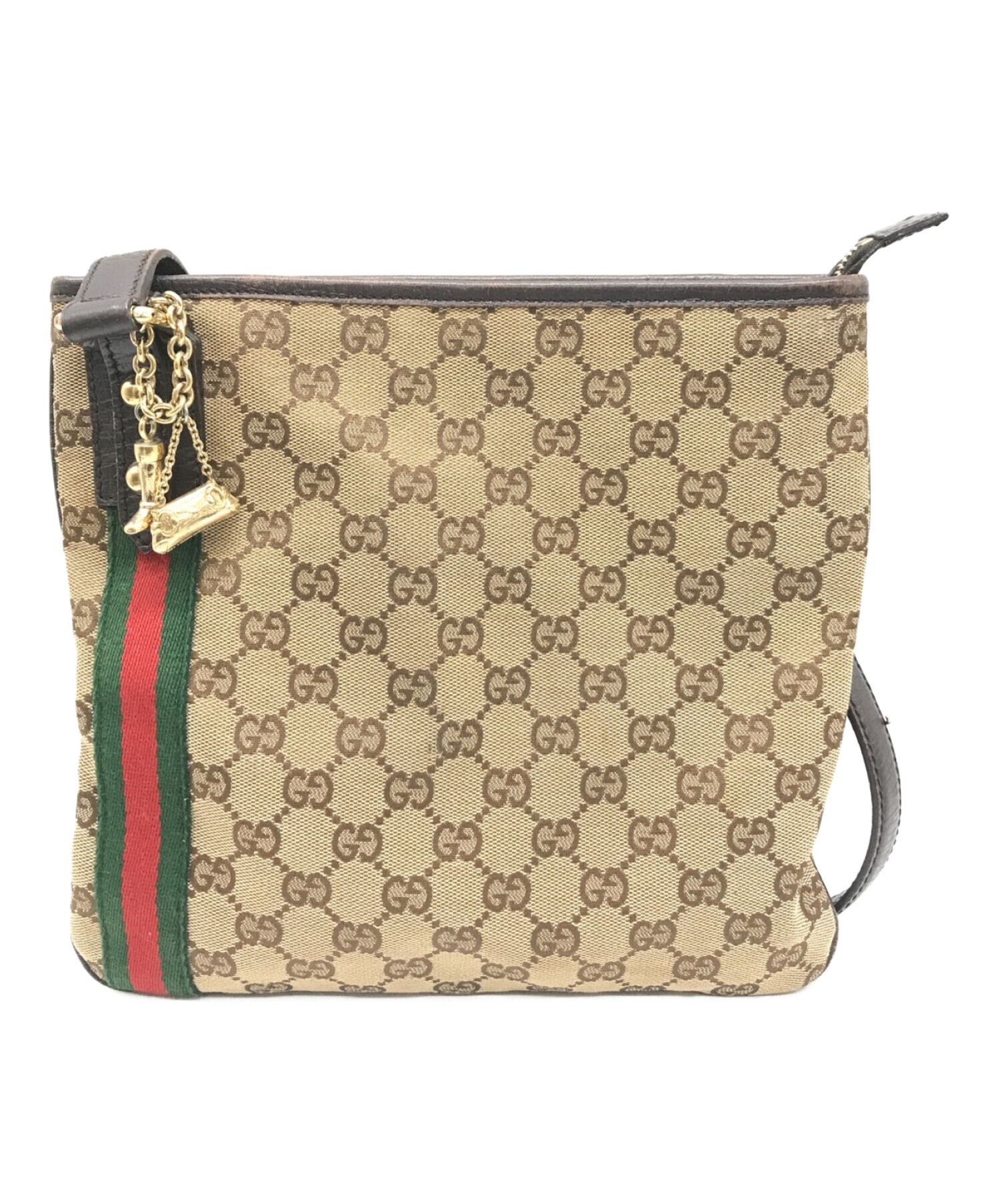 中古・古着通販】GUCCI (グッチ) GGキャンバスシェリーライン