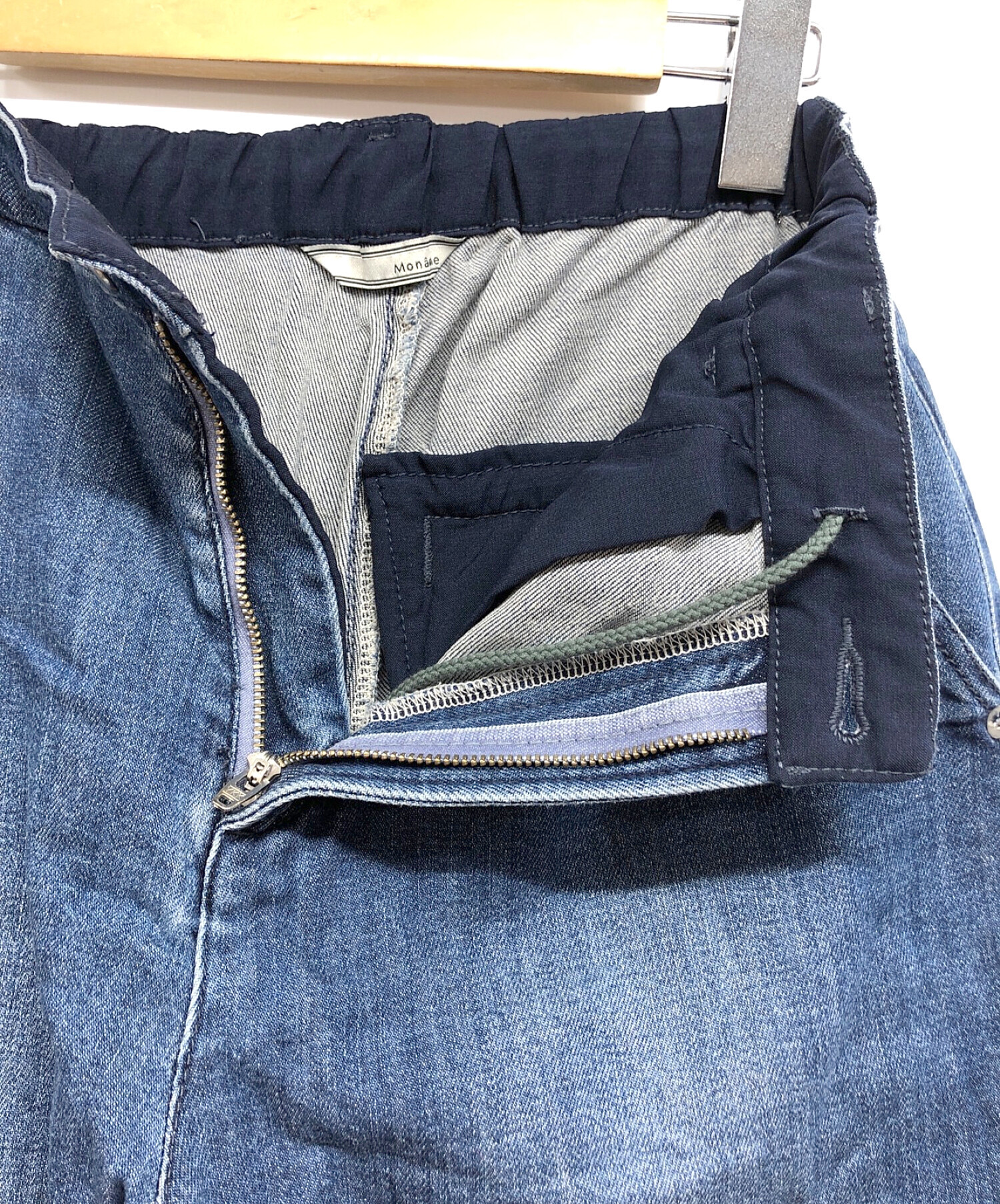 中古・古着通販】Moname (モナーム) DENIM RELAX SLIM インディゴ