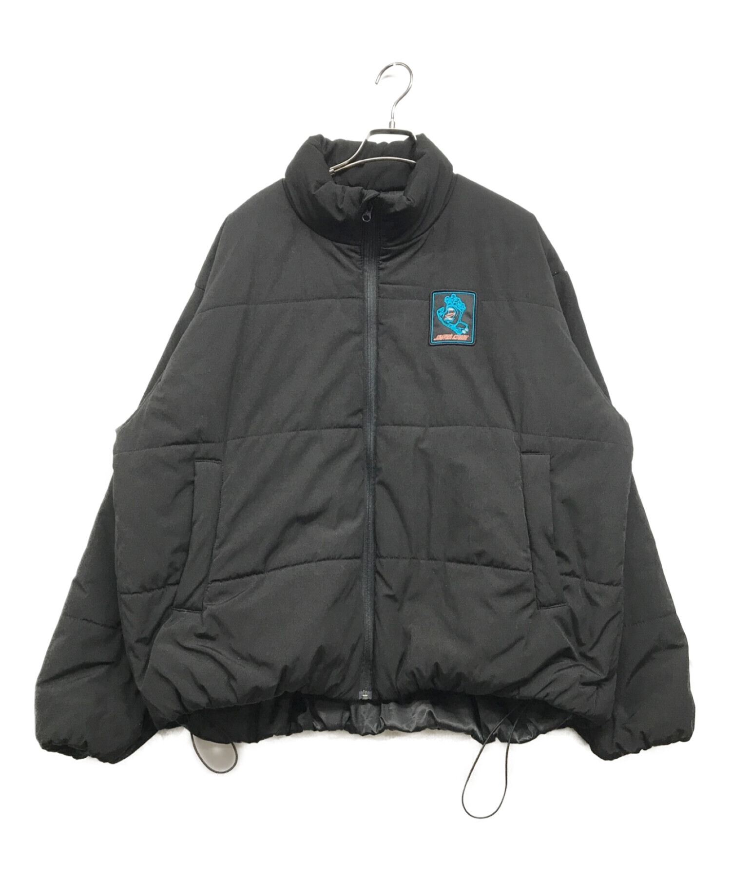 SANTA CRUZ (サンタクルーズ) オーバーサイズ中綿ジャケット ブラック サイズ:XL